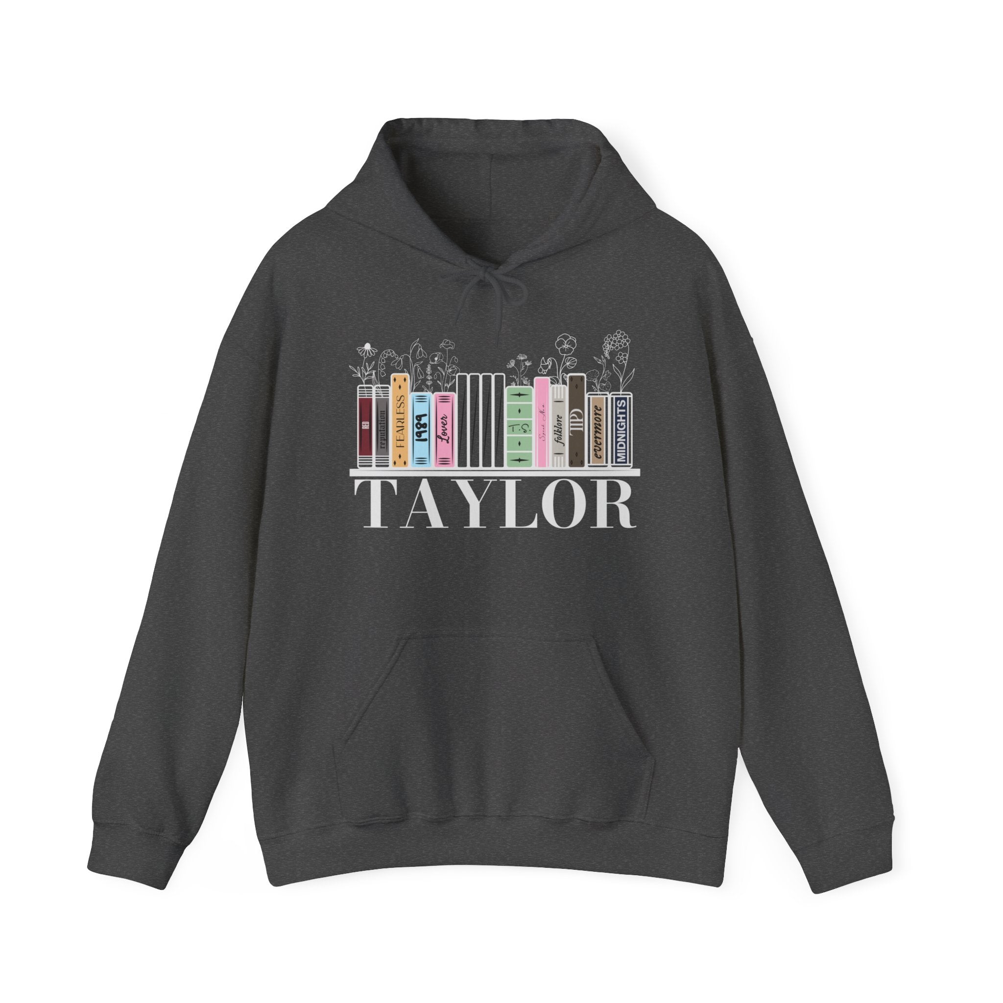 Taylor Swift Albums As Books Hoodie | All Taylor's Albums Including TT | Albums Including TTPD Decorated