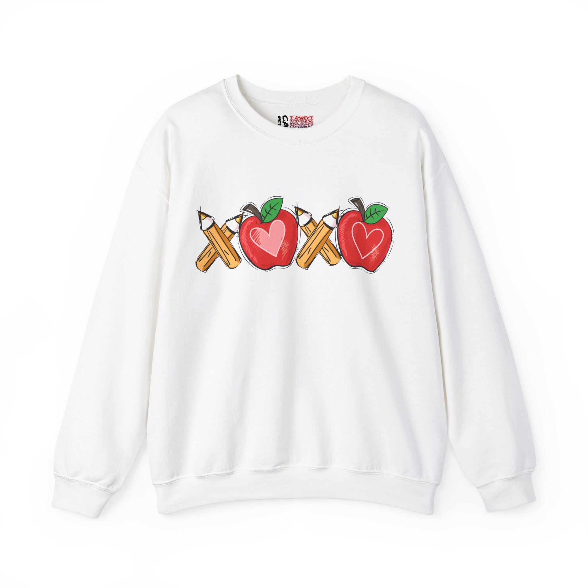 XOXO Teacher, Valentine Teacher Sweatshirt, Teacher Valentine Sweater, Teacher Valentine Sweatshirt, Valentines Day Gift for Teacher - Gabe Atkins Designs