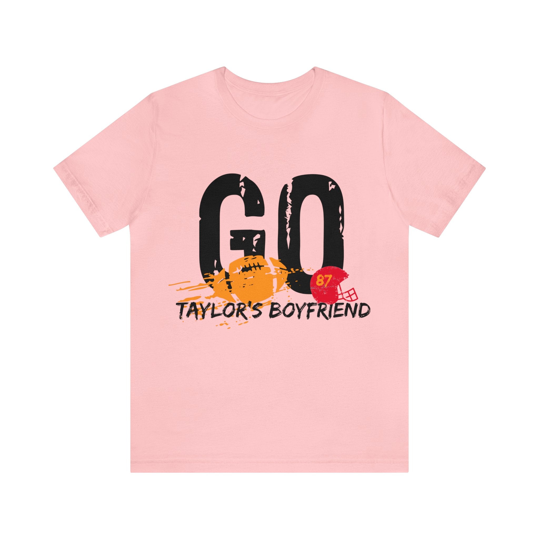 Go Taylors Boyfriend T-Shirt Printed on Front and Back - Gabe Atkins Designs