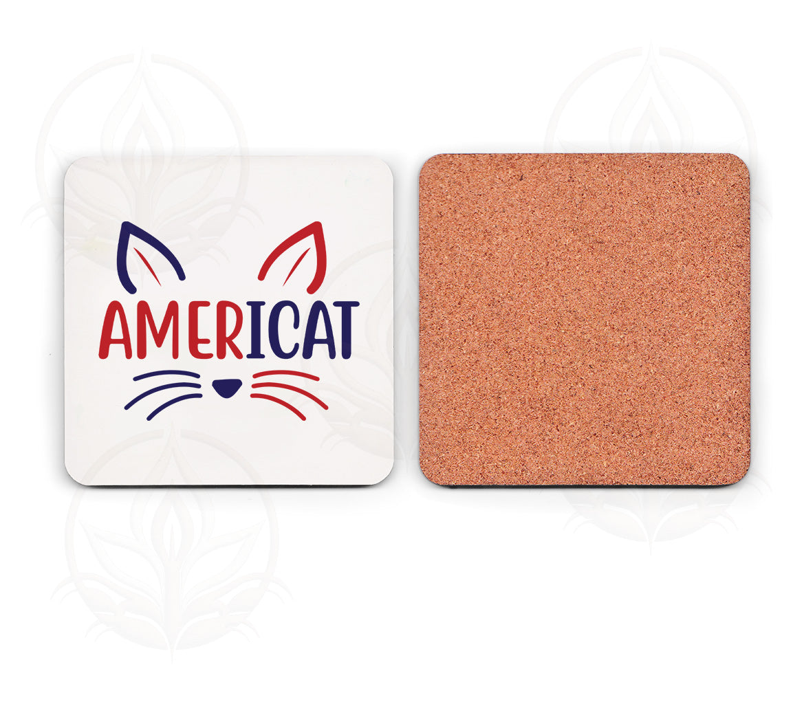 Americat SVG | Patriotic Cat SVGs for 4th of July Projects | SVG PNG D | SVG PNG DXF JPG PDF WebP Silhouette Cricut