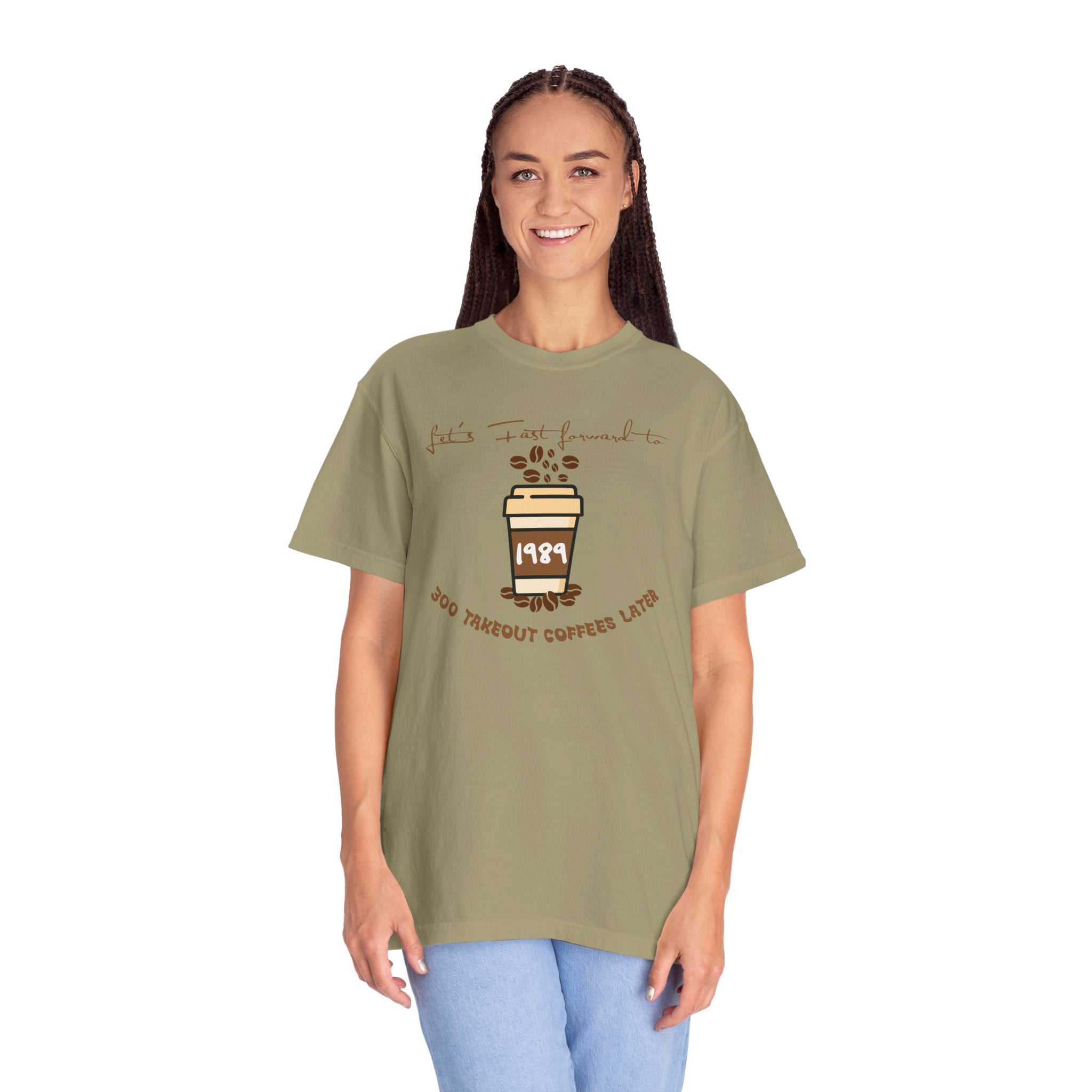 300 Takeout Coffees Later Taylor Swift Tee, Is It Over Now T-Shirt, 19 | Version, Comfort Colors, Swiftie Gift Idea, Coffee Lovers