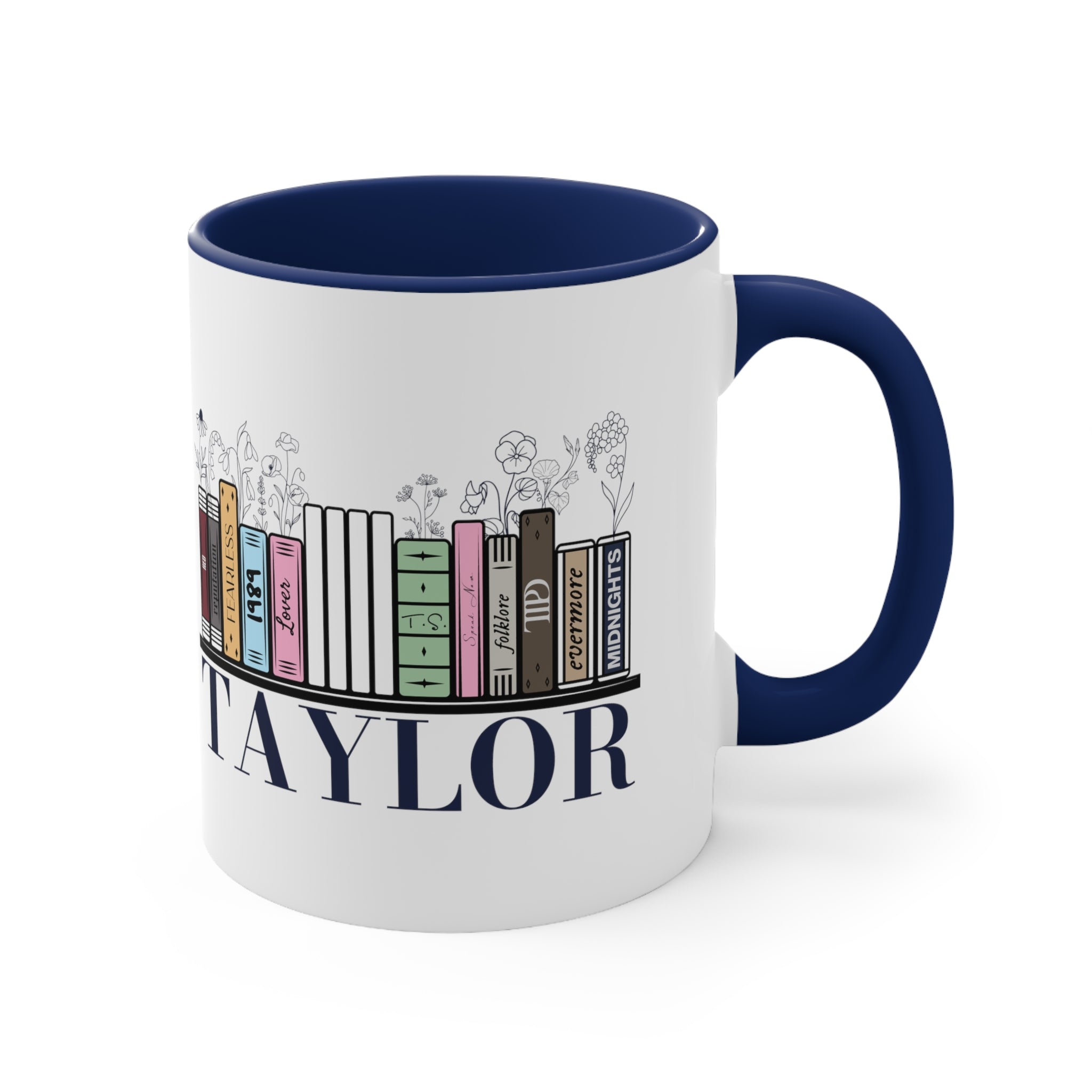 Personalized Taylor Swift Albums Mug | Custom Taylor Swift Music Album | Custom Taylor Swift Music Album Mug