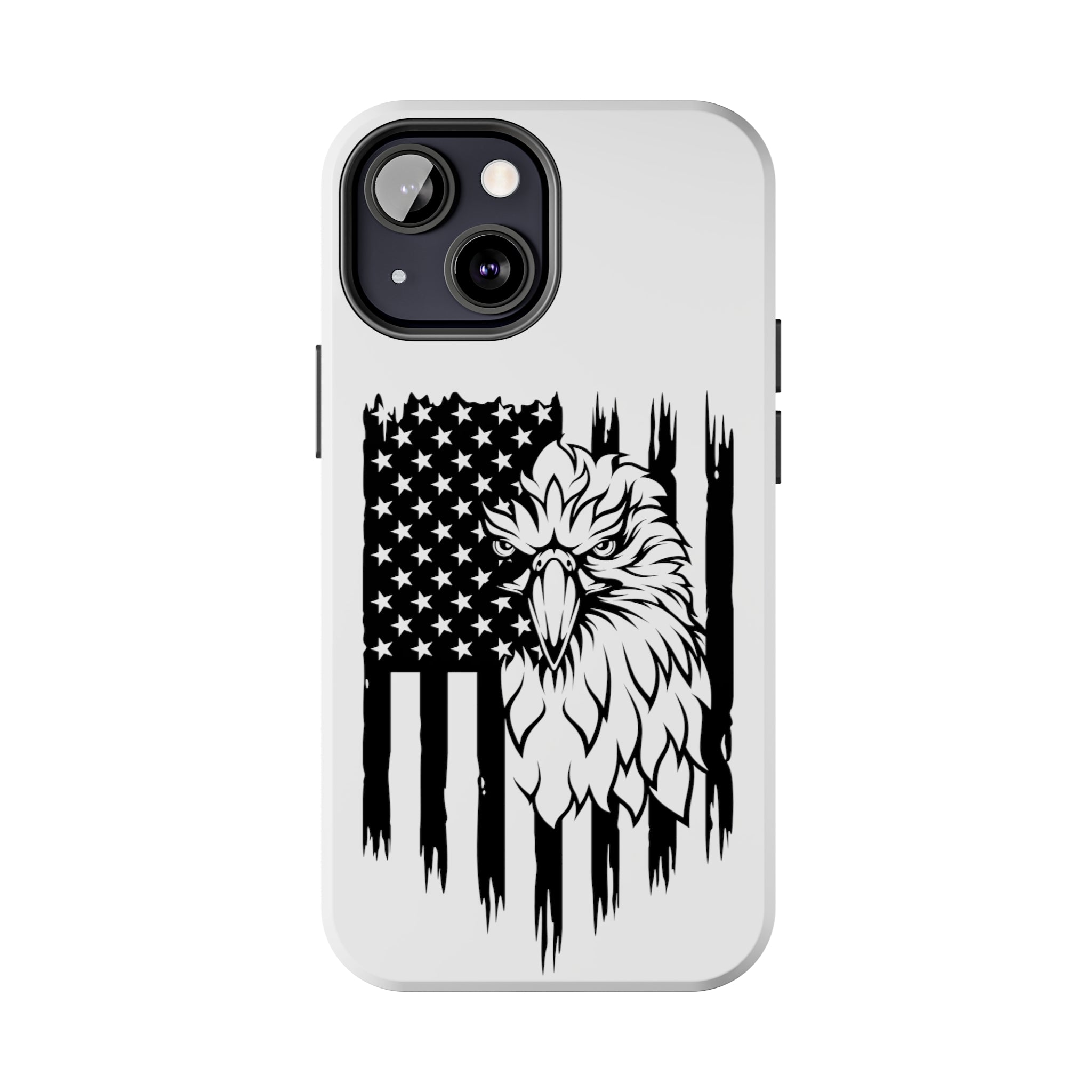 Patriotic iPhone Case: Eagle Through American Flag iPhone Case, Patrio | American Flag iPhone Case, Patriotic iPhone Tough Case