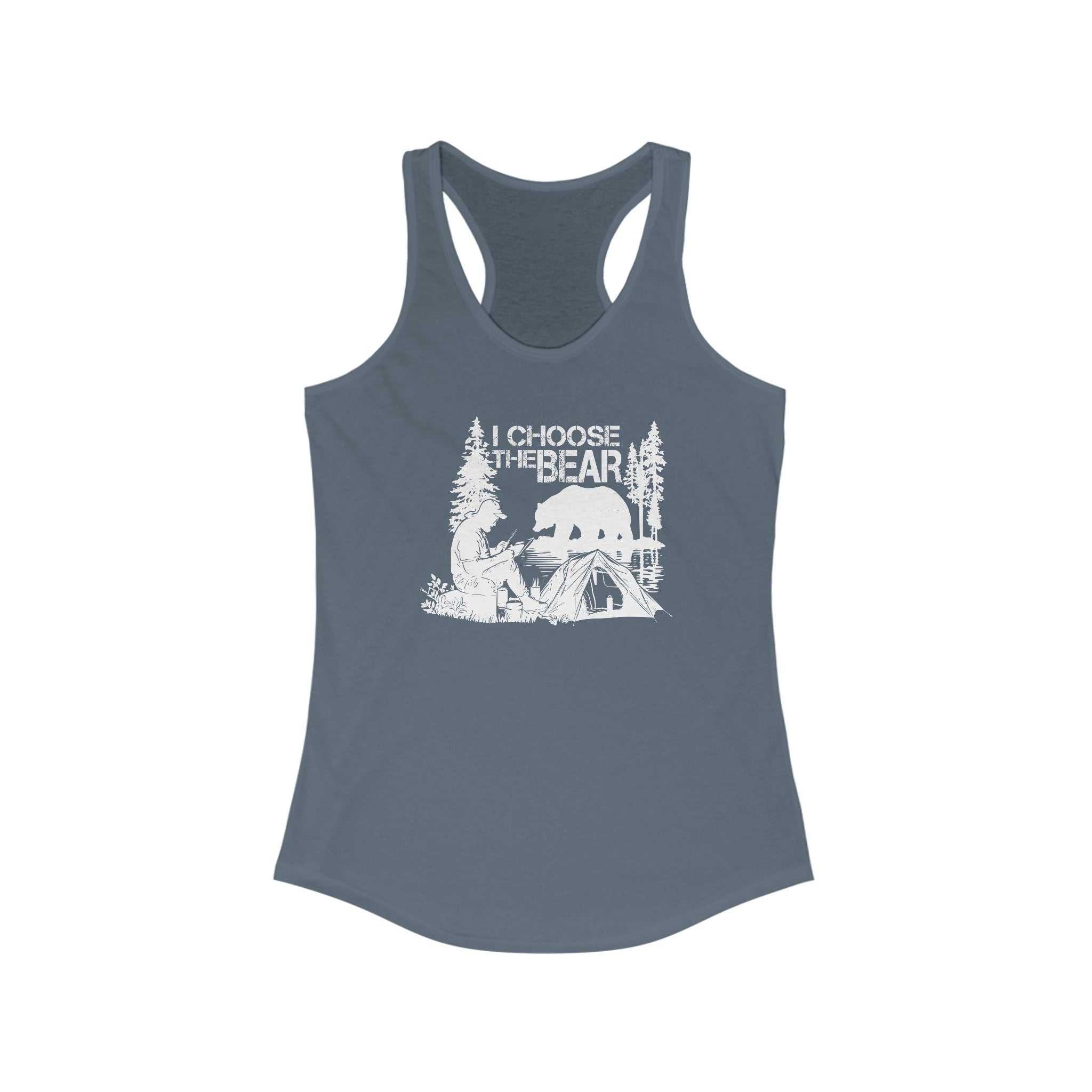 I Choose The Bear Tank: Make a Statement & Support The Feminist Cause Indigo