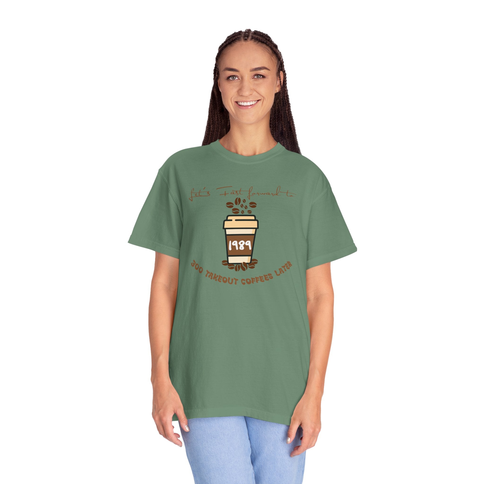 300 Takeout Coffees Later Taylor Swift Tee, Is It Over Now T-Shirt, 19 | Version, Comfort Colors, Swiftie Gift Idea, Coffee Lovers