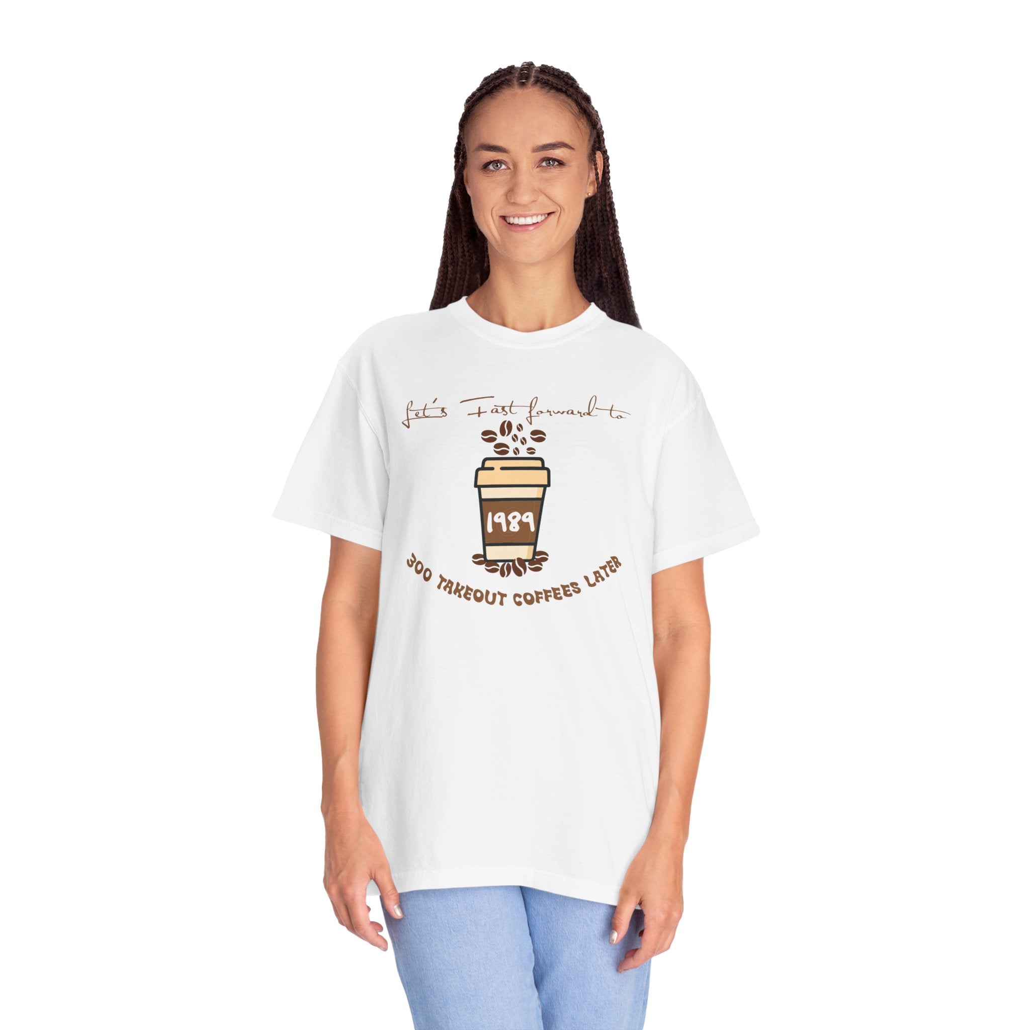 300 Takeout Coffees Later Taylor Swift Tee, Is It Over Now T-Shirt, 19 | Version, Comfort Colors, Swiftie Gift Idea, Coffee Lovers