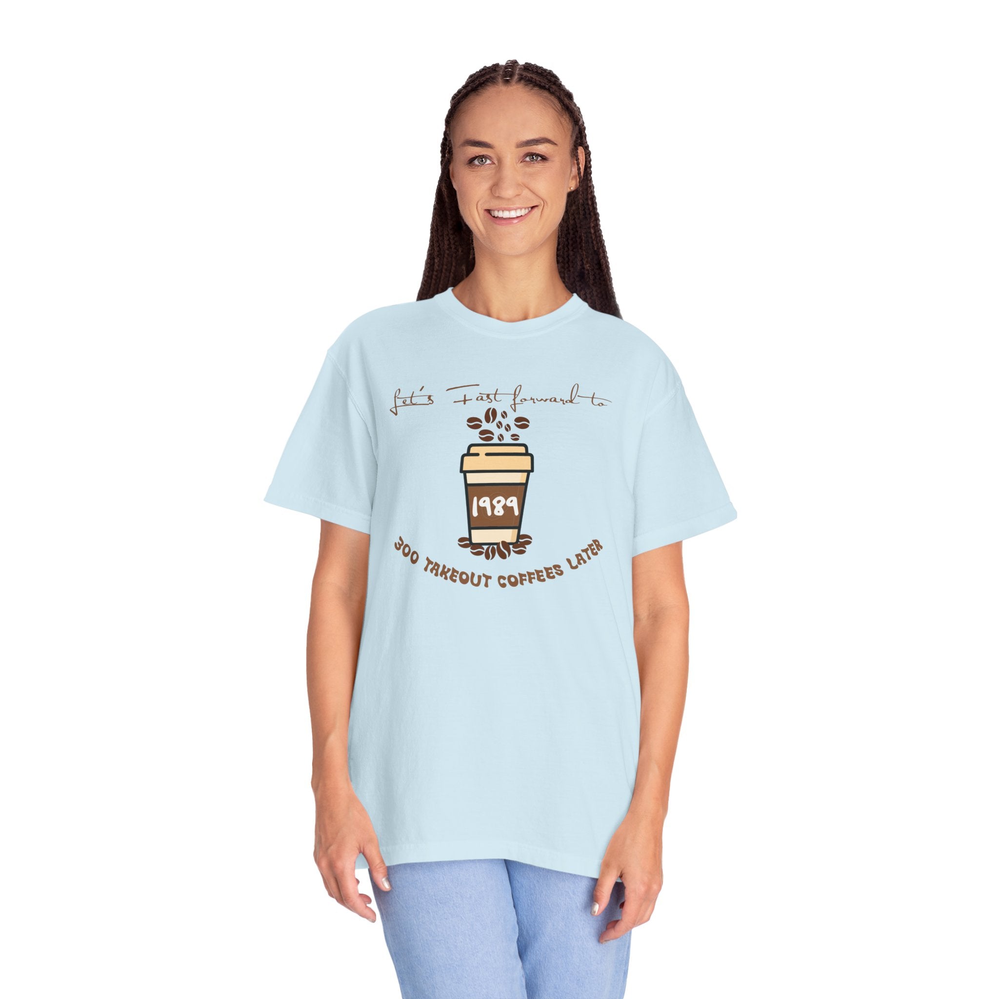 300 Takeout Coffees Later Taylor Swift Tee, Is It Over Now T-Shirt, 19 | Version, Comfort Colors, Swiftie Gift Idea, Coffee Lovers