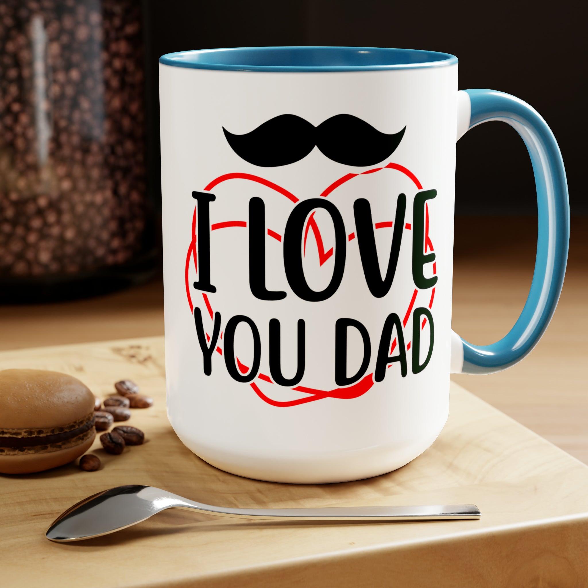 The Perfect Gift to Express Your Love: The "I Love You Dad" Ceramic Mu | Dad" Ceramic Mug