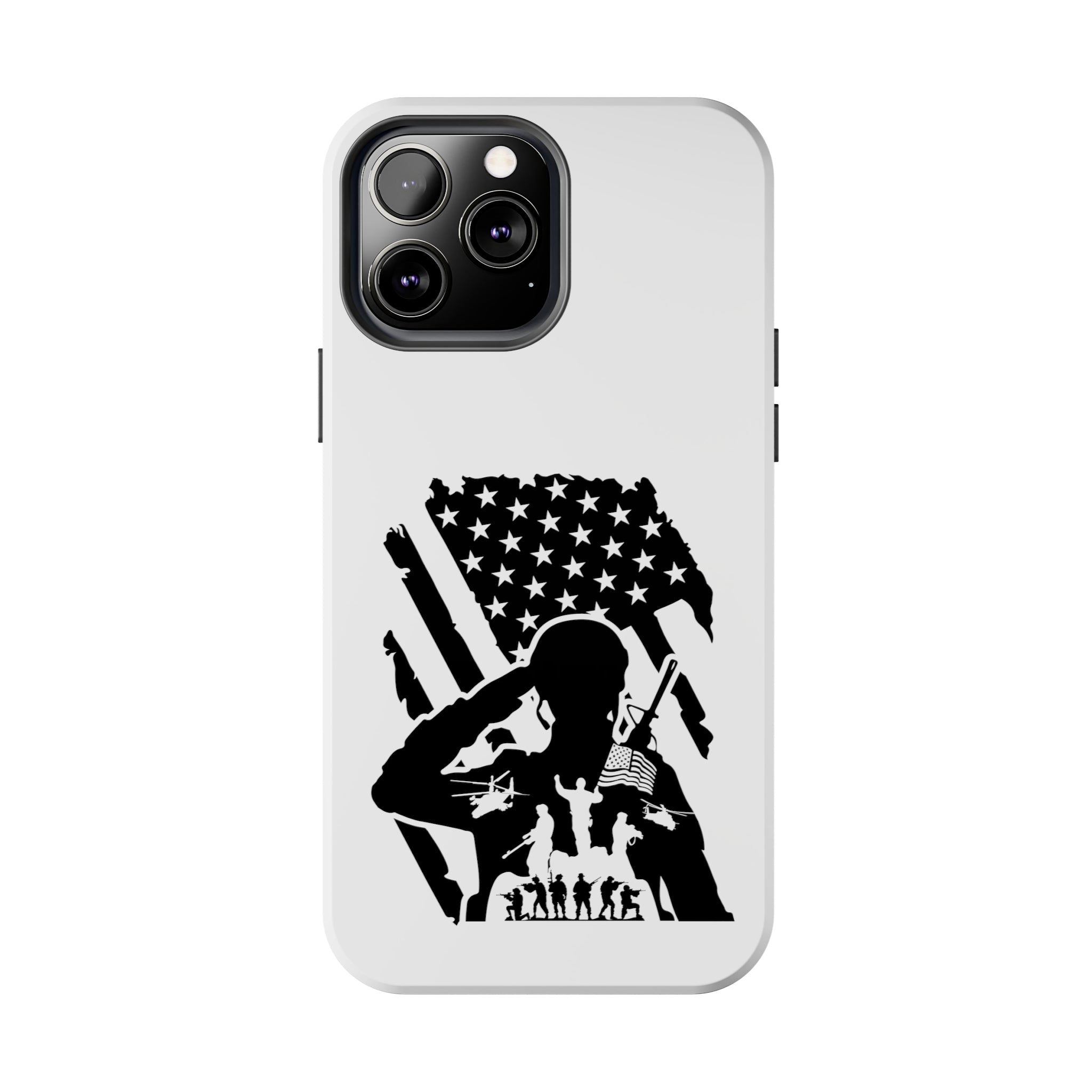 Veteran iPhone Case - Salute Your Heroes, Patriotic iPhone Tough Case, | Heroes, Patriotic iPhone Tough Case, Perfect Gift