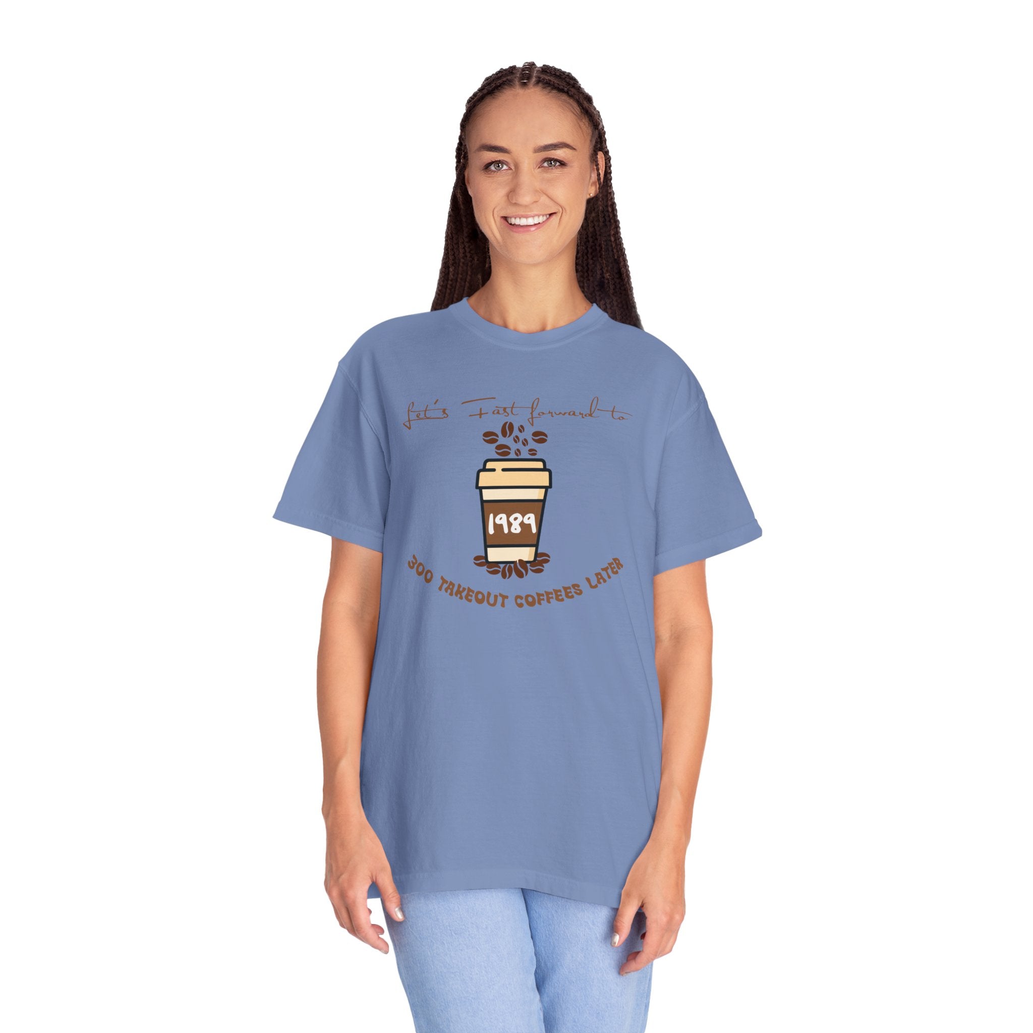 300 Takeout Coffees Later Taylor Swift Tee, Is It Over Now T-Shirt, 19 | Version, Comfort Colors, Swiftie Gift Idea, Coffee Lovers