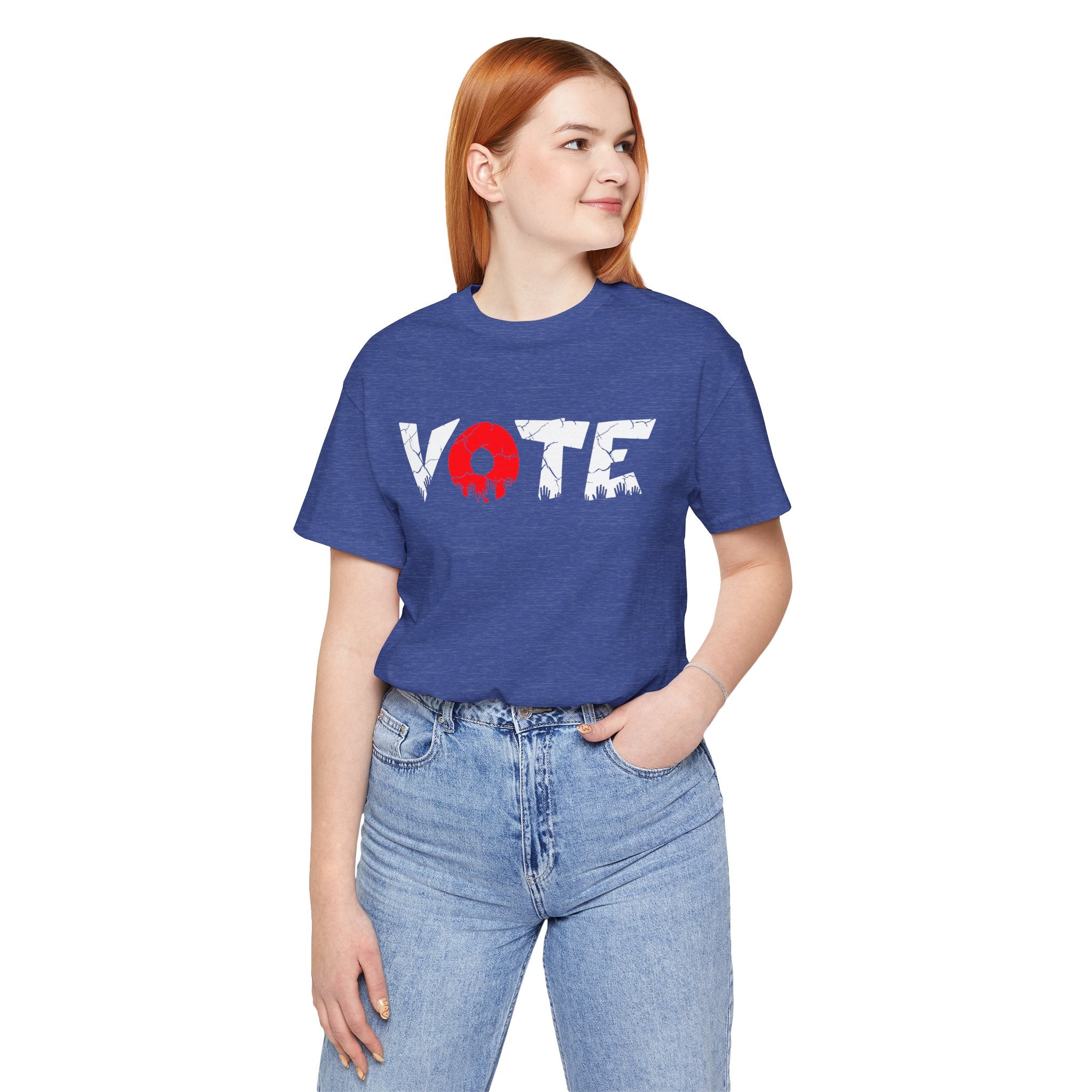 Vote T-Shirt - Make Your Voice Heard | Encourage People to Vote by Wea | -Shirt - Make