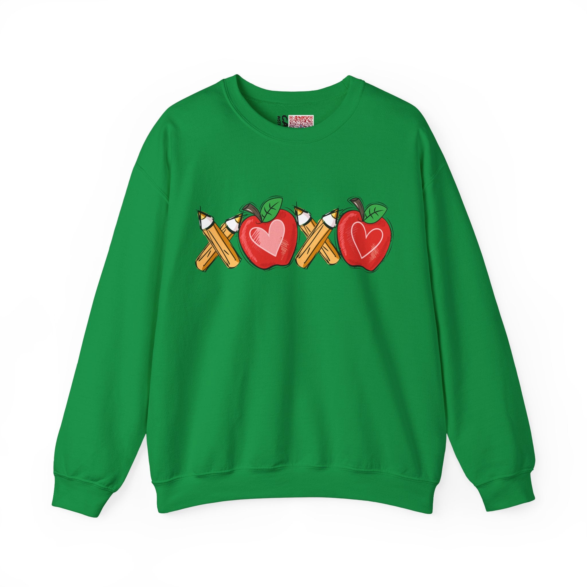 XOXO Teacher, Valentine Teacher Sweatshirt, Teacher Valentine Sweater, Teacher Valentine Sweatshirt, Valentines Day Gift for Teacher - Gabe Atkins Designs