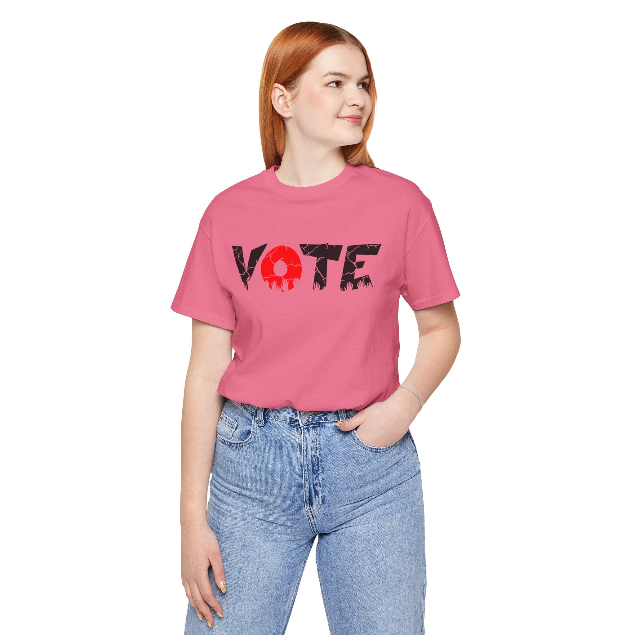 Vote T-Shirt - Make Your Voice Heard | Encourage People to Vote by Wea | -Shirt - Make