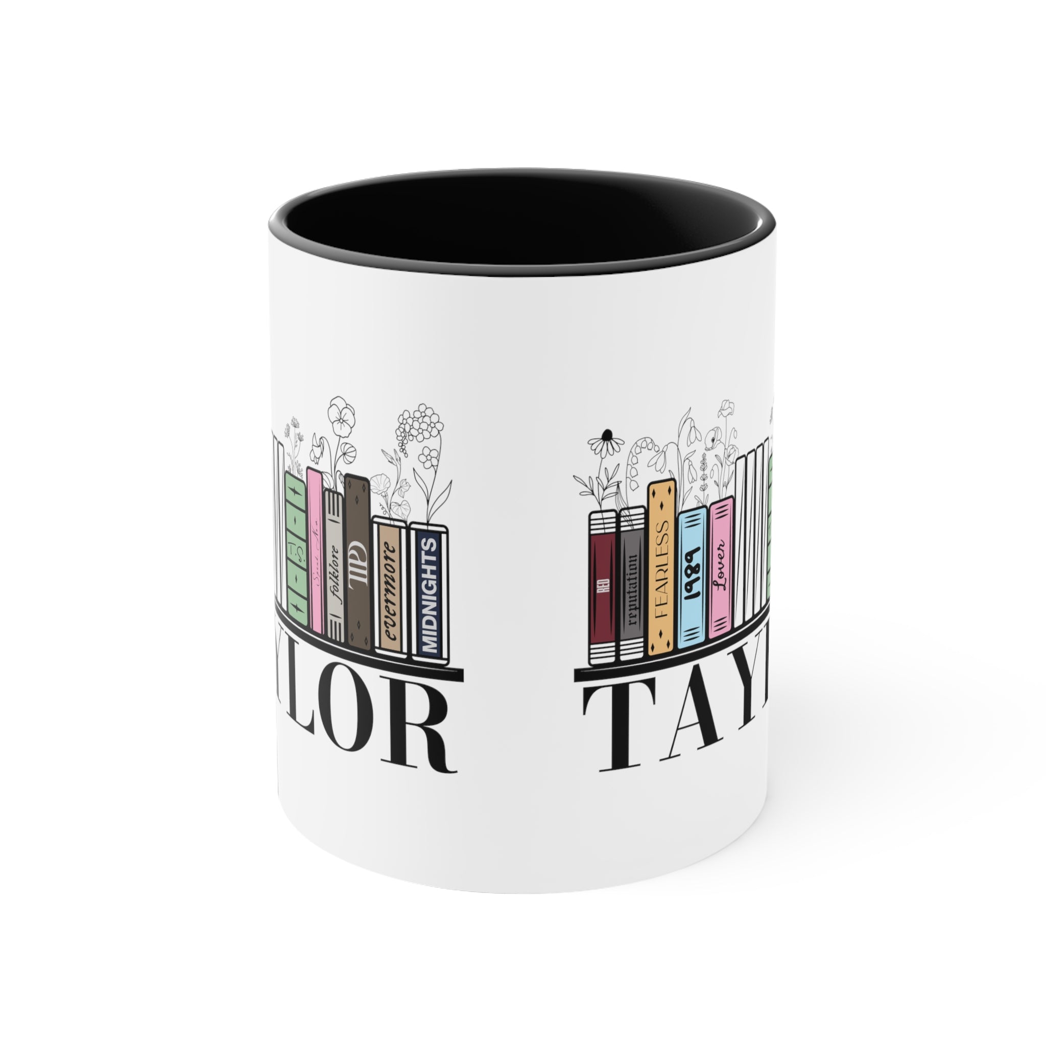 Personalized Taylor Swift Albums Mug | Custom Taylor Swift Music Album | Custom Taylor Swift Music Album Mug