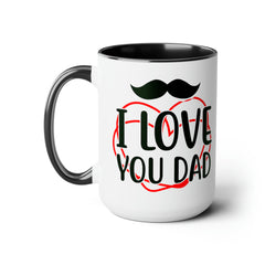 The Perfect Gift to Express Your Love: The "I Love You Dad" Ceramic Mu | Dad" Ceramic Mug