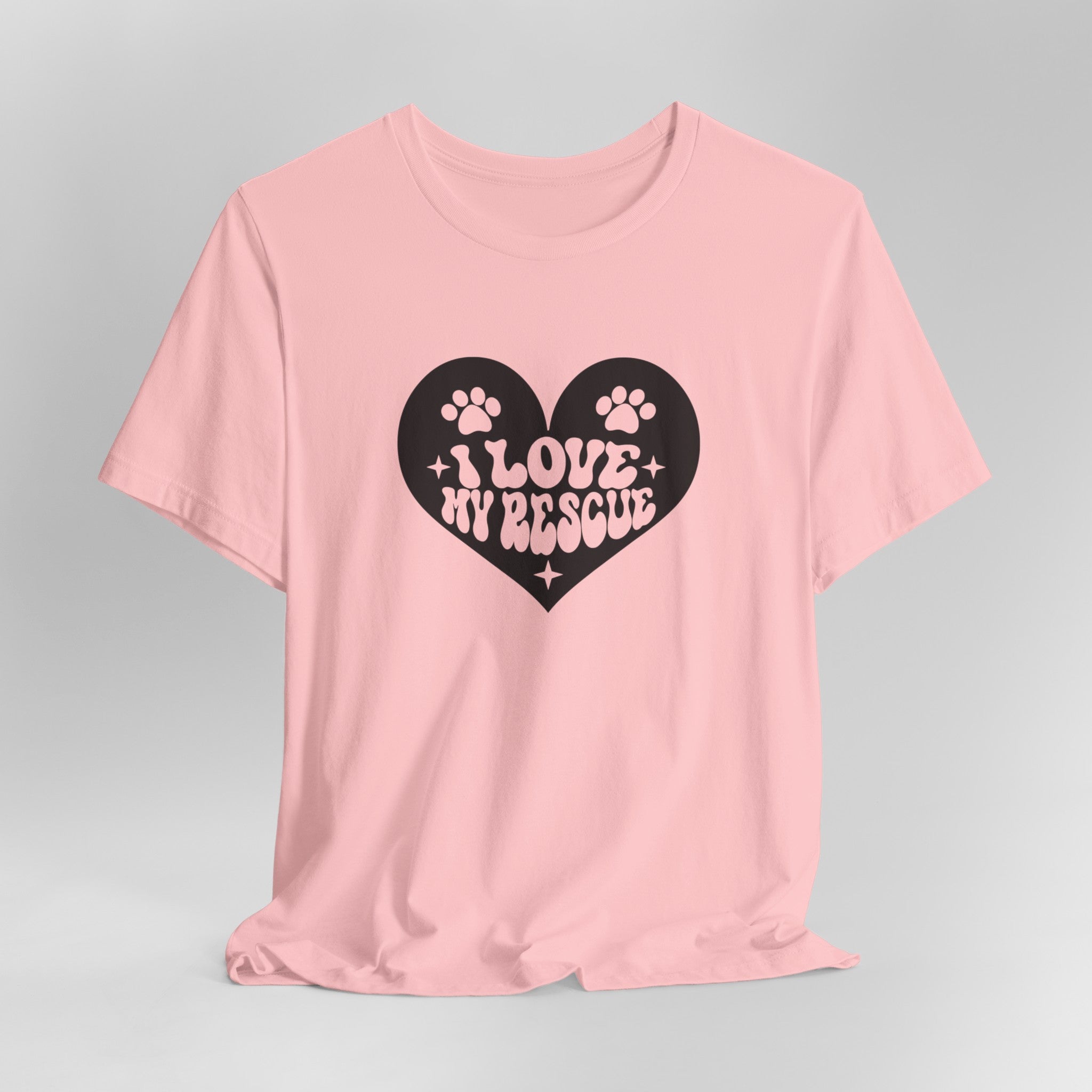 I Love My Rescue T-Shirt | My Heart Belongs to Rescue: Animal Lover Do | Animal Lover Dog Rescue