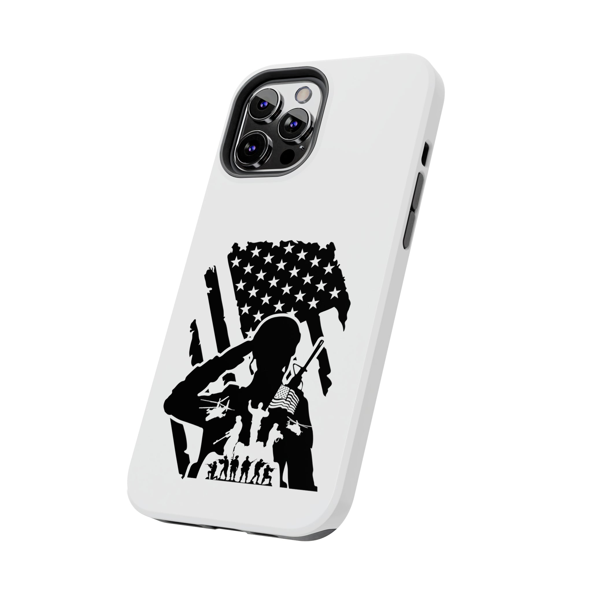 Veteran iPhone Case - Salute Your Heroes, Patriotic iPhone Tough Case, | Heroes, Patriotic iPhone Tough Case, Perfect Gift