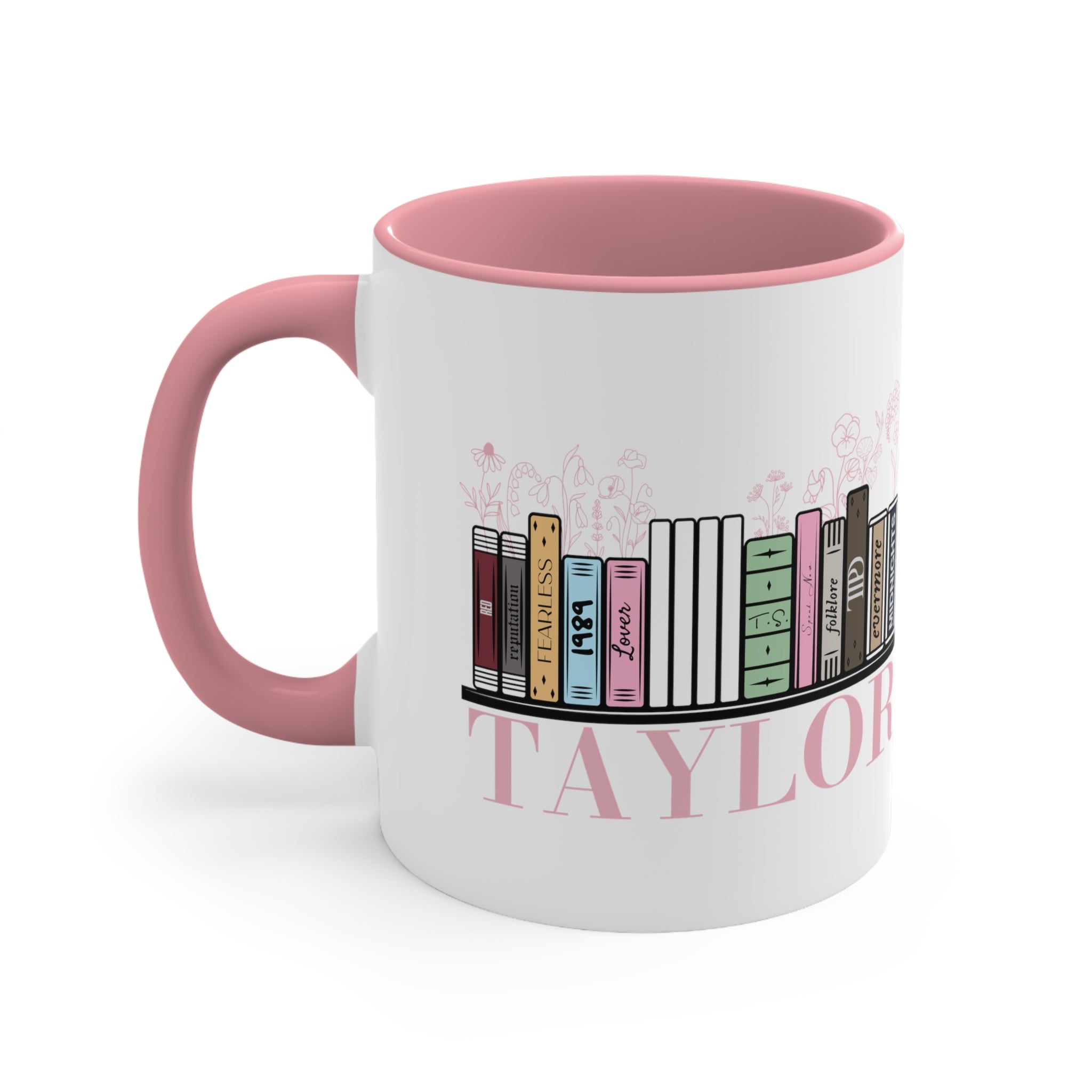 Personalized Taylor Swift Albums Mug | Custom Taylor Swift Music Album | Custom Taylor Swift Music Album Mug