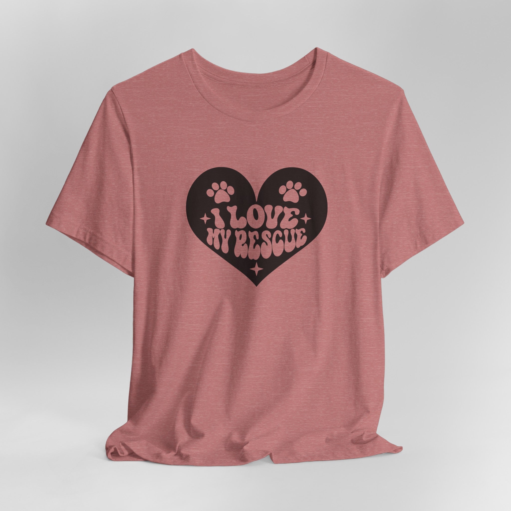 I Love My Rescue T-Shirt | My Heart Belongs to Rescue: Animal Lover Do | Animal Lover Dog Rescue