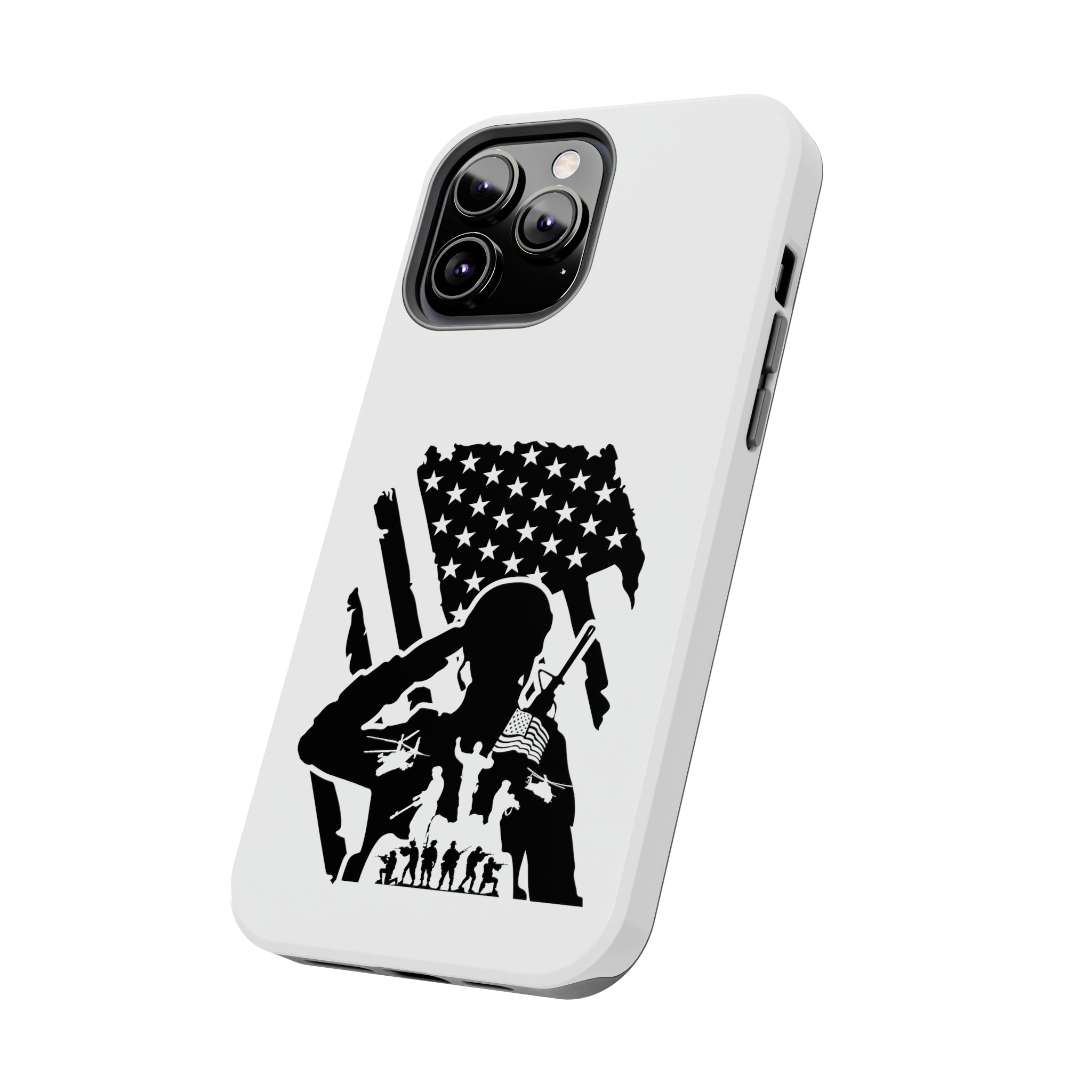 Veteran iPhone Case - Salute Your Heroes, Patriotic iPhone Tough Case, | Heroes, Patriotic iPhone Tough Case, Perfect Gift