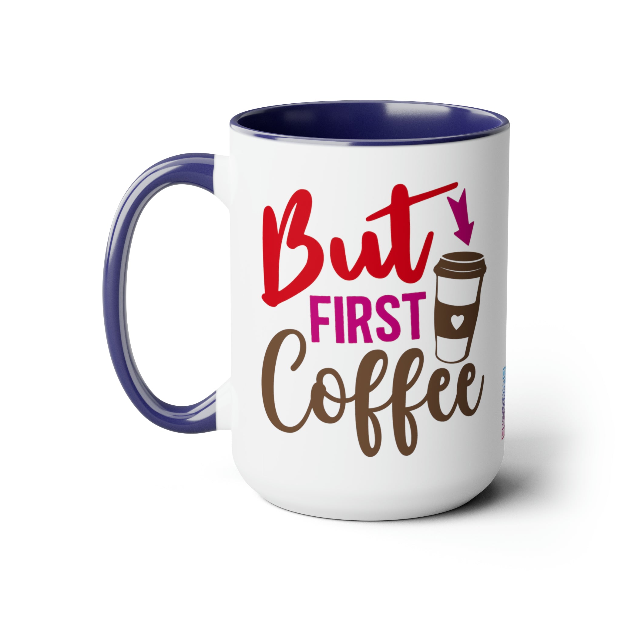 Kickstart Your Day With The "But First, Coffee" 15oz Ceramic Mug | , Coffee" 15oz Ceramic Mug