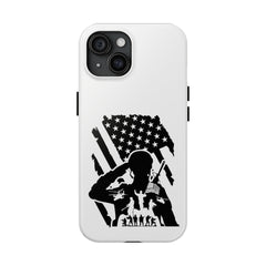 Veteran iPhone Case - Salute Your Heroes, Patriotic iPhone Tough Case, | Heroes, Patriotic iPhone Tough Case, Perfect Gift