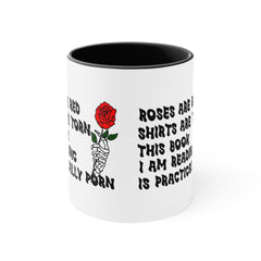 Smut Readers Mug | Funny Roses are Red Mug | Great Gifr for Gift for Her