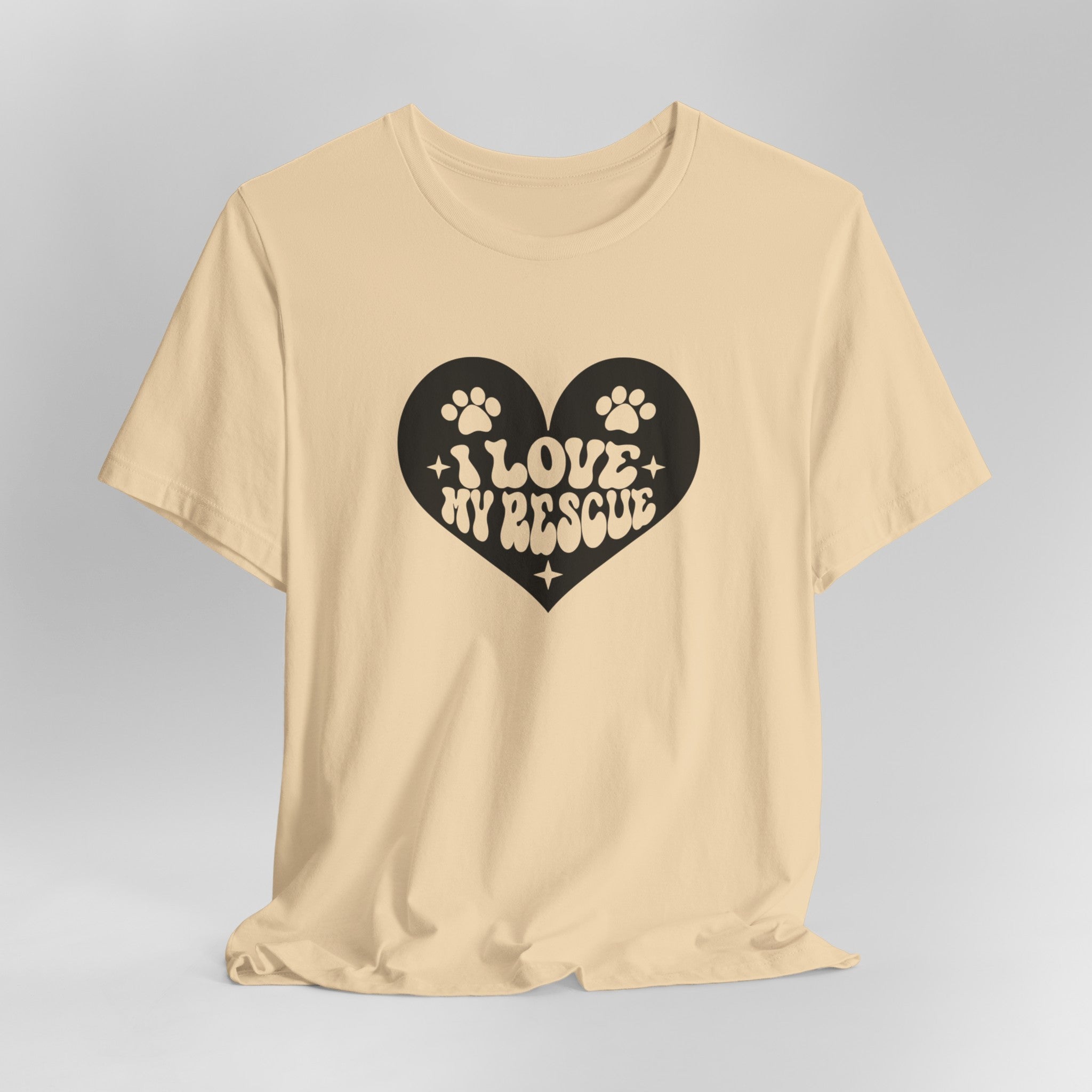 I Love My Rescue T-Shirt | My Heart Belongs to Rescue: Animal Lover Do | Animal Lover Dog Rescue