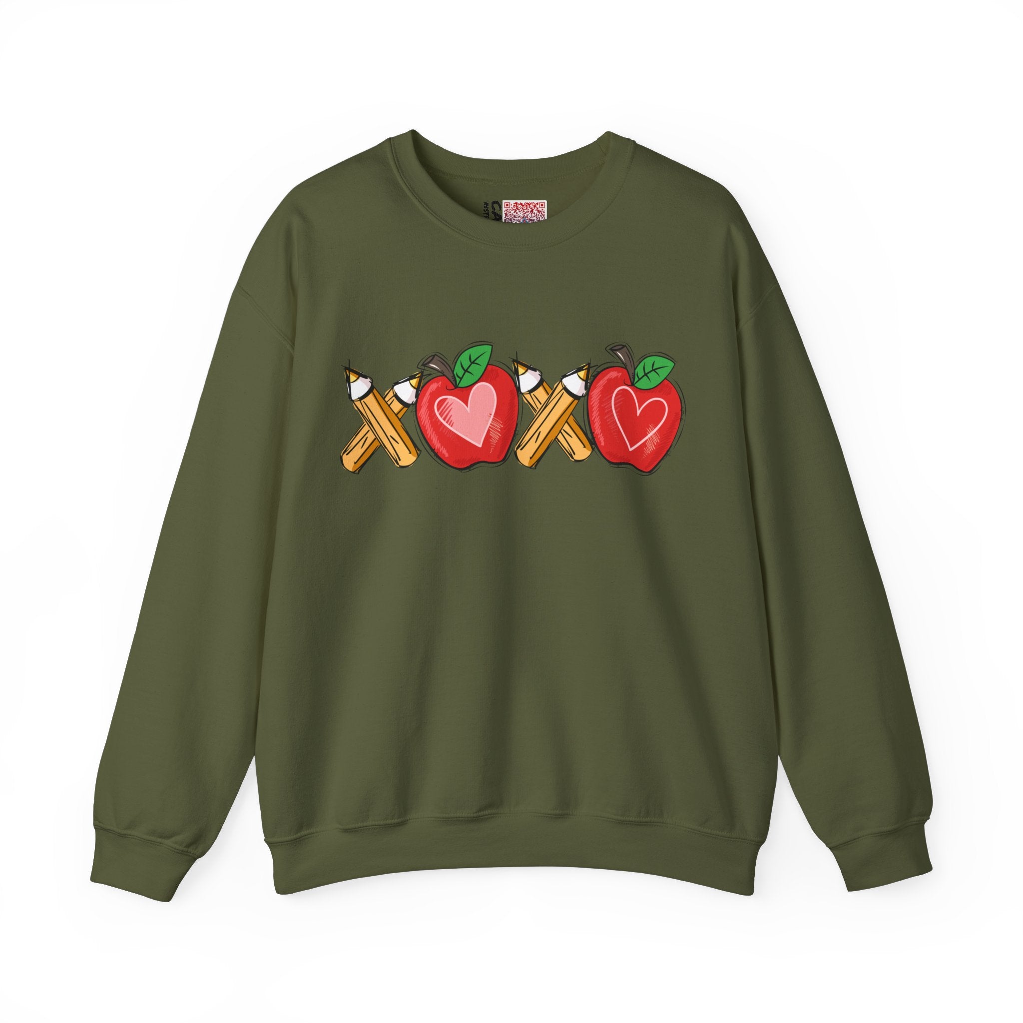 XOXO Teacher, Valentine Teacher Sweatshirt, Teacher Valentine Sweater, Teacher Valentine Sweatshirt, Valentines Day Gift for Teacher - Gabe Atkins Designs