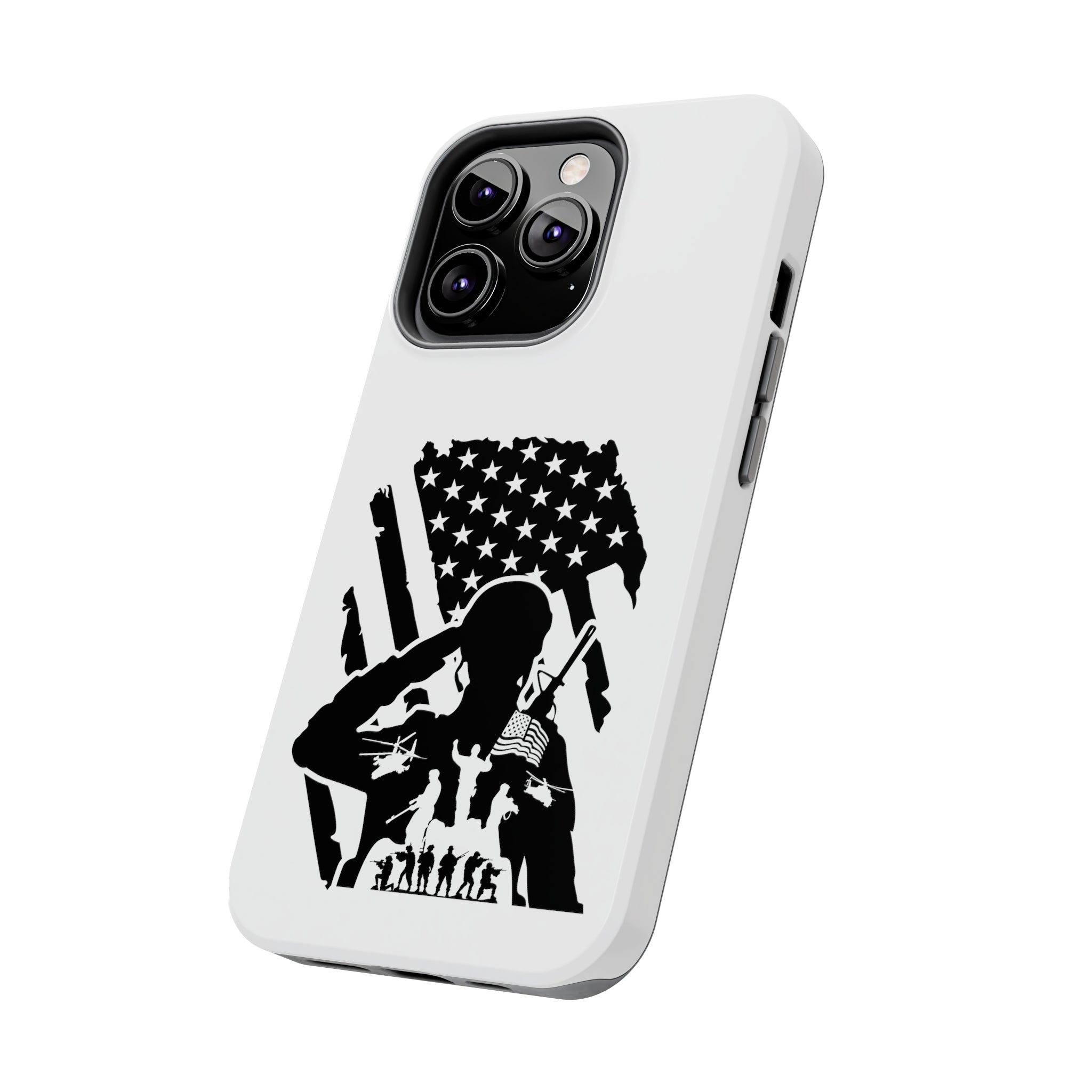 Veteran iPhone Case - Salute Your Heroes, Patriotic iPhone Tough Case, | Heroes, Patriotic iPhone Tough Case, Perfect Gift