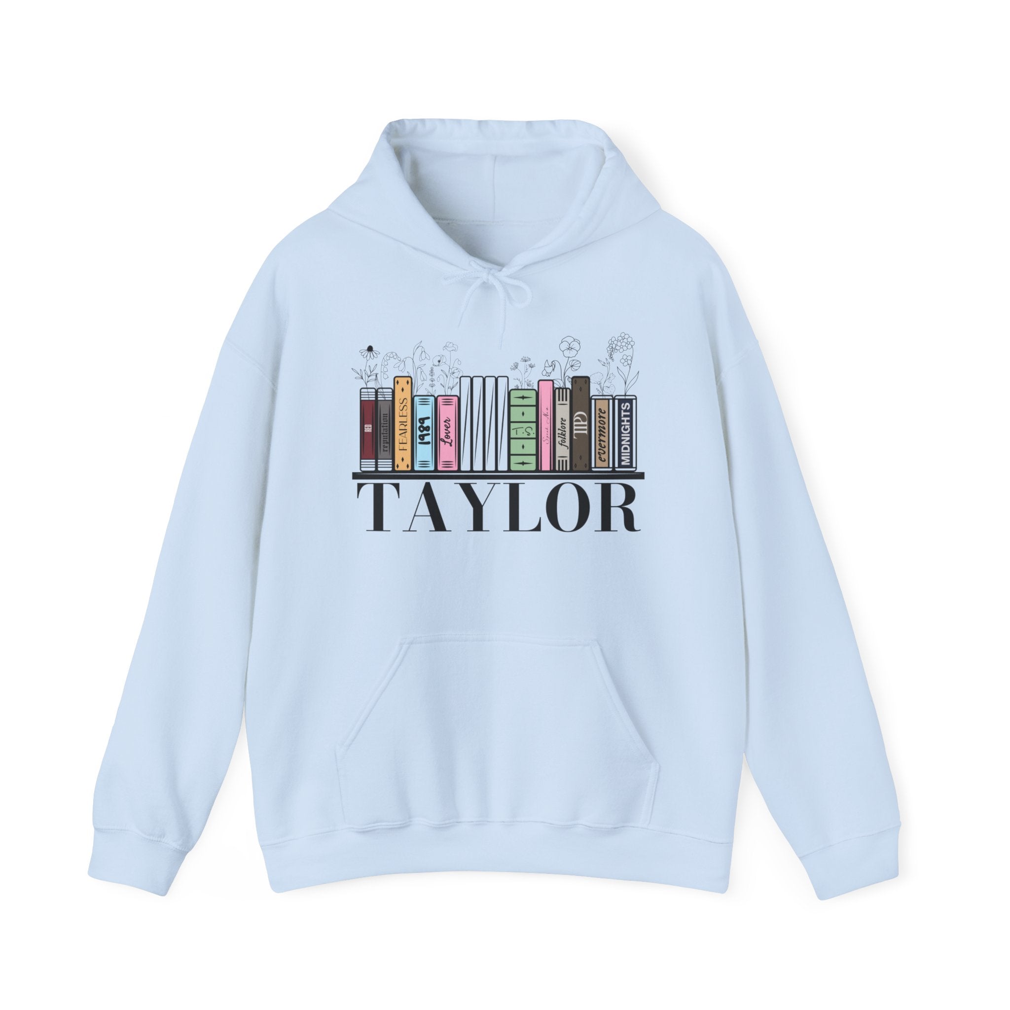 Taylor Swift Albums As Books Hoodie | All Taylor's Albums Including TT | Albums Including TTPD Decorated