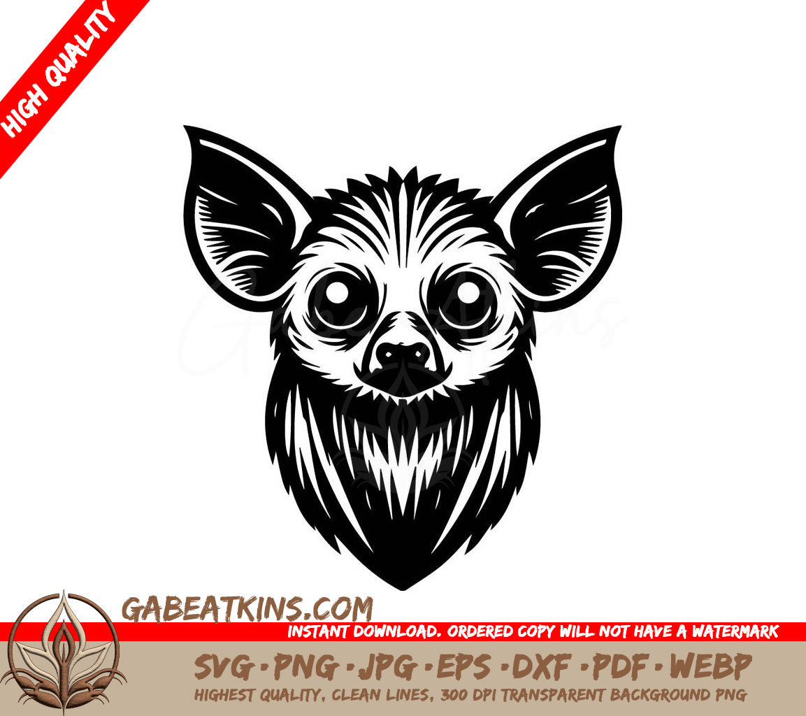  Chihuahua Head SVG -  Cute Dog Portrait Illustration SVG