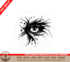 Abstract Gaze Digital Design SVG 