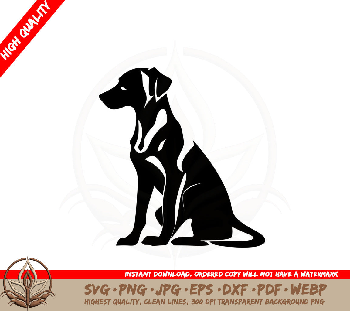 Abstract Pup SVG 