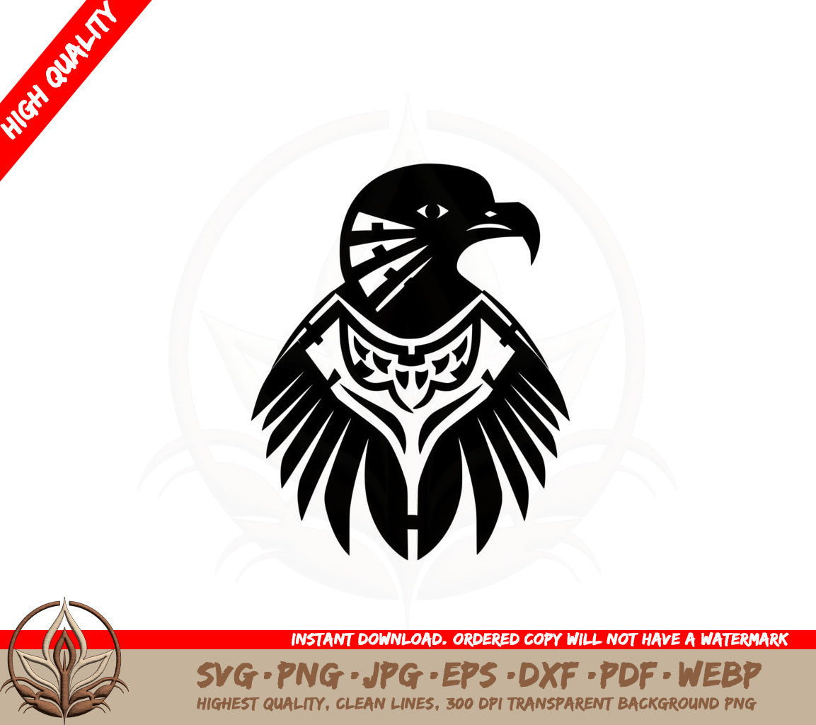 Abstract Sparrow SVG 