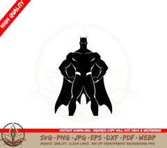 Action Superhero SVG