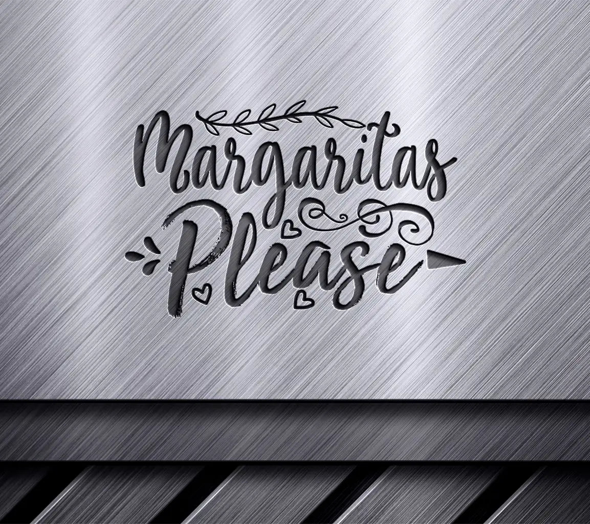 Colorful Margaritas Please SVG Sign - Adventure Quotes SVG