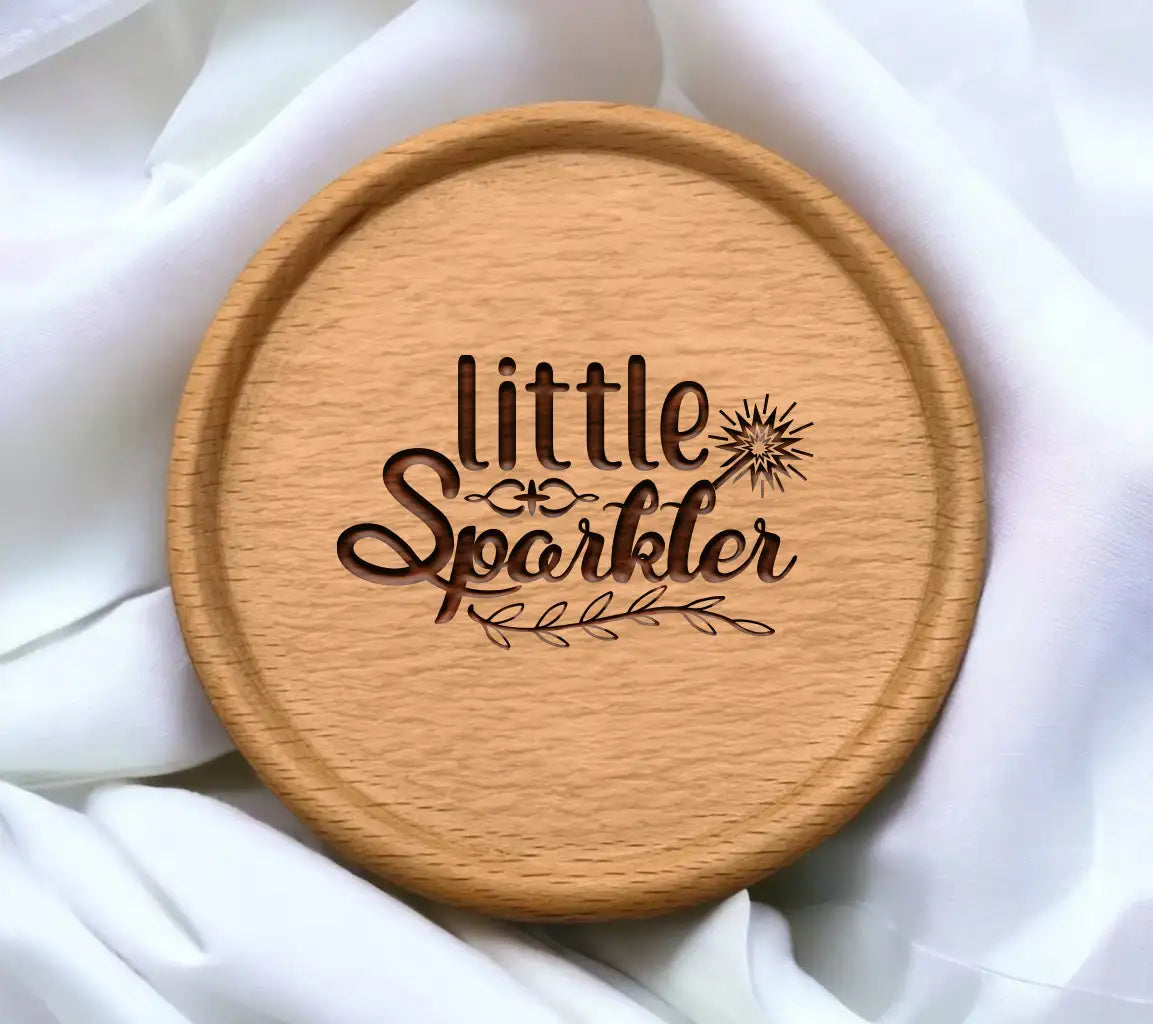 Pink & Orange Little Sparkler Adventure Quote SVG SVG