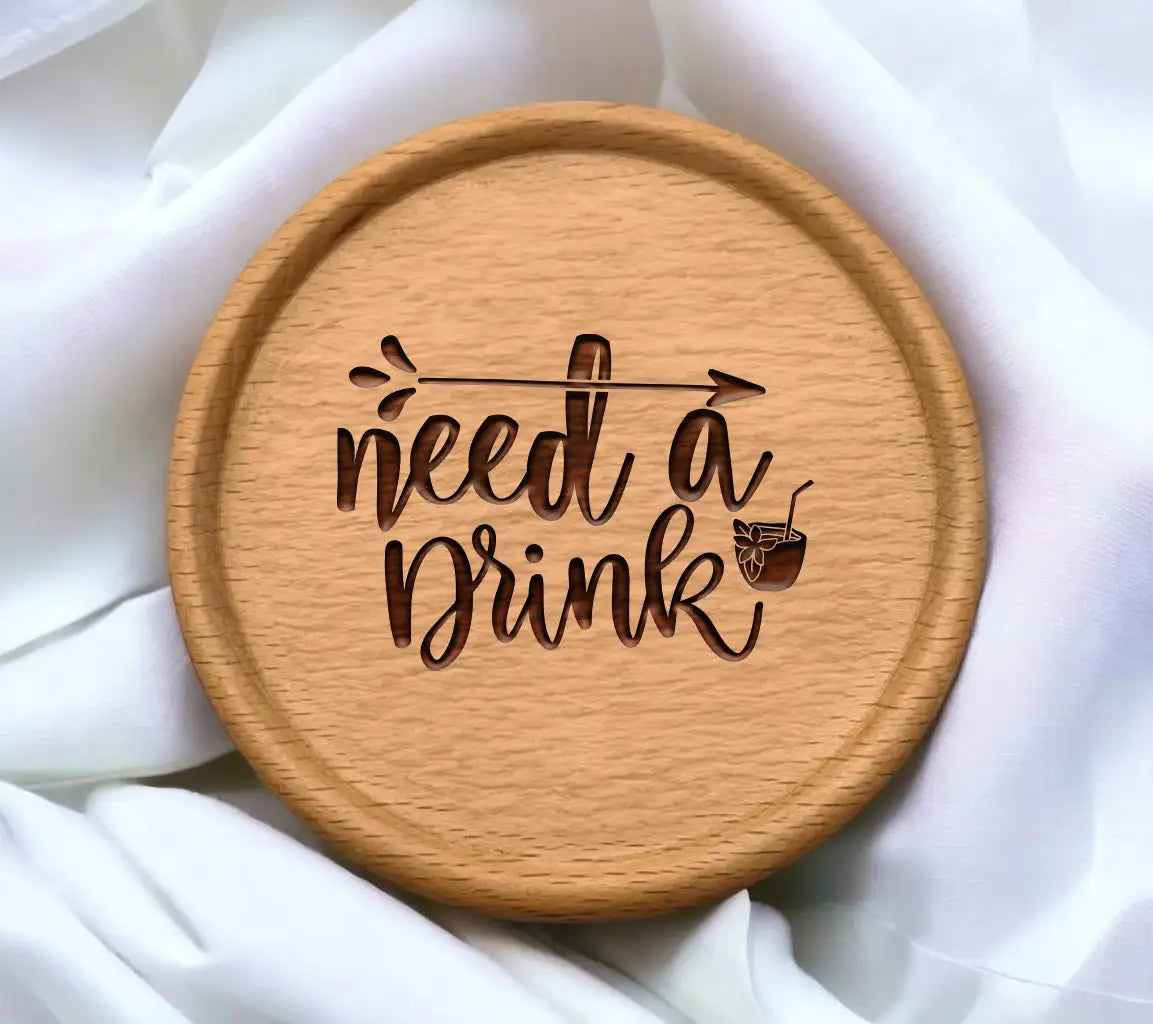 Need a Drink Arrow SVG - Funny Adventure Quote for Cricut & Silhouette SVG