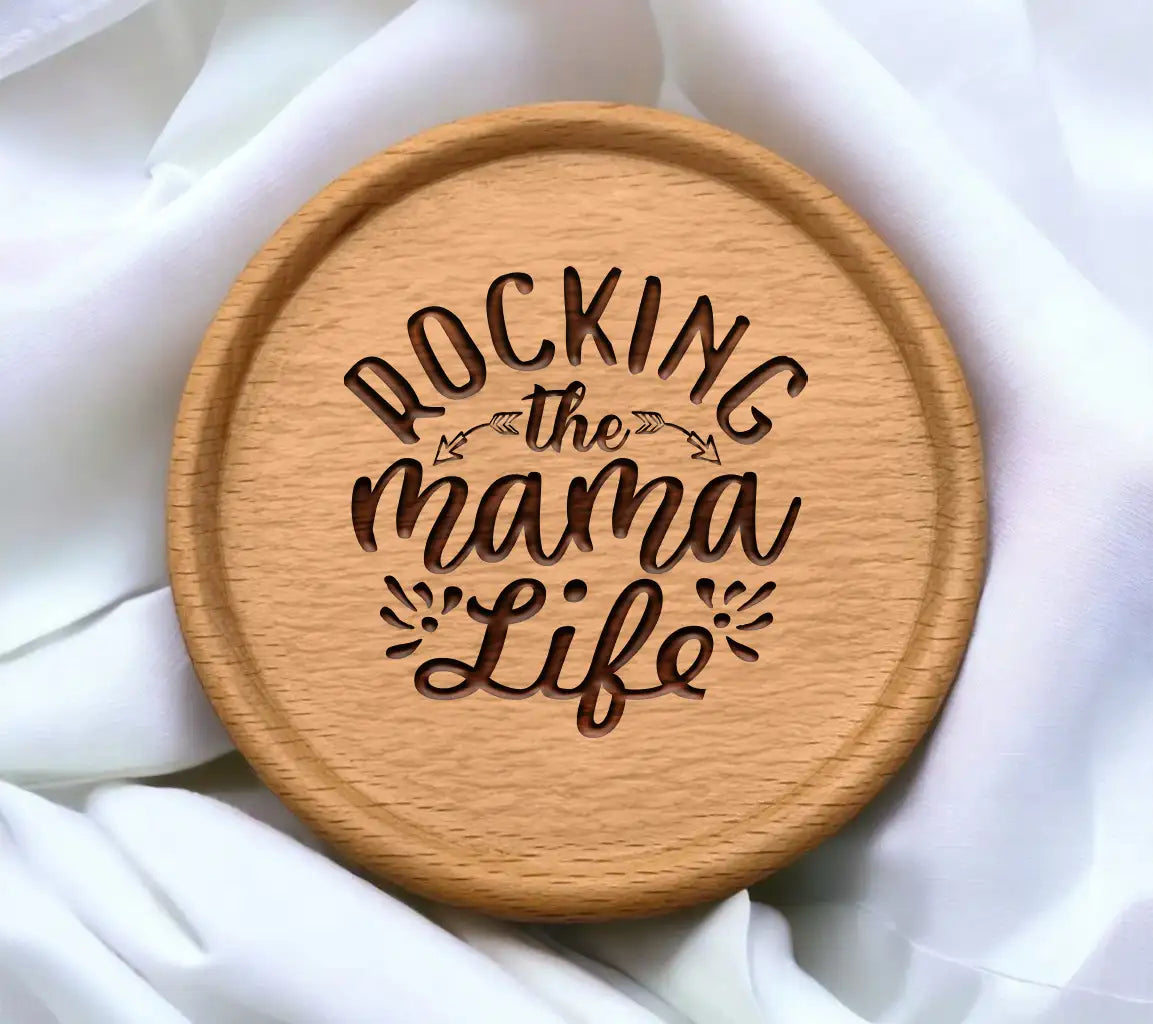 Rocking The Mama Life SVG Adventure Quote Design SVG