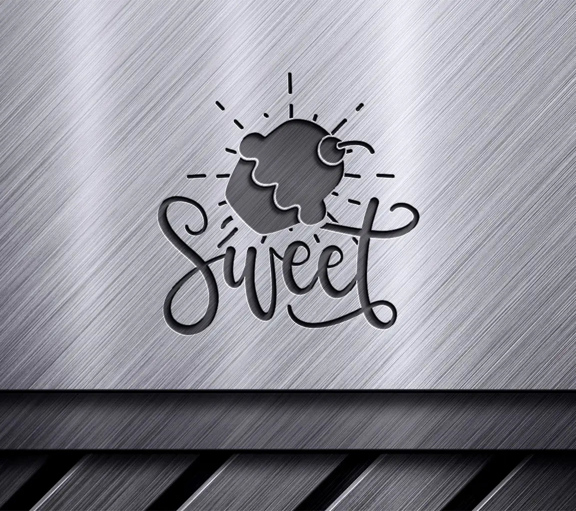 Sweet Adventure Quote SVG - White Background SVG