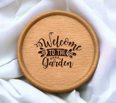 Welcome to the Garden SVG - Colorful Welcome Sign SVG