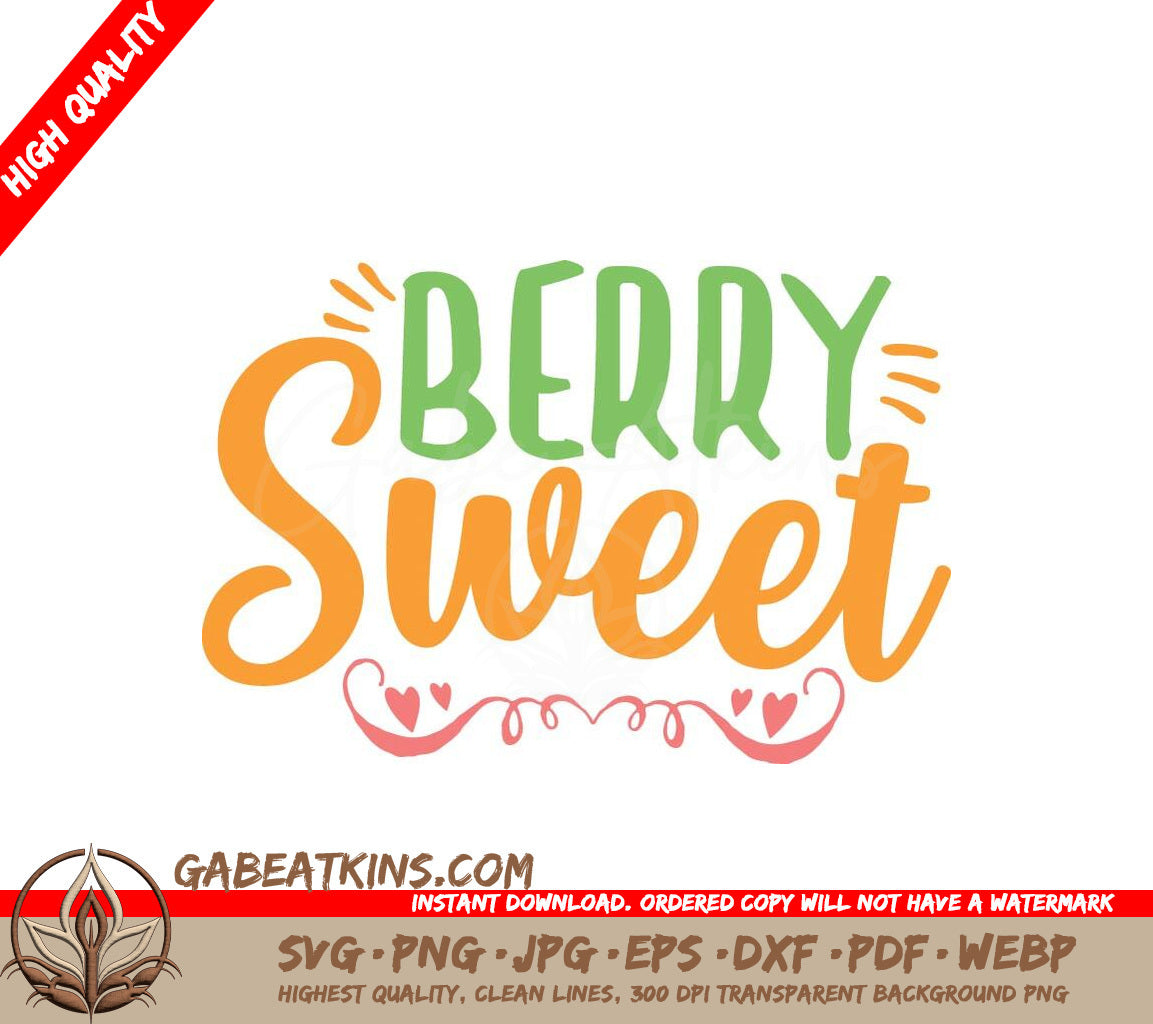 Berry Sweet Design SVG Adventure-Themed Design SVG