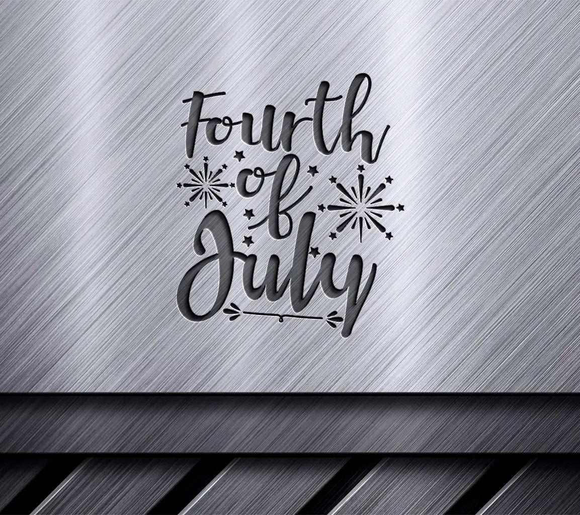 ## Fourth of July Fireworks SVG - Adventure Sign Design SVG