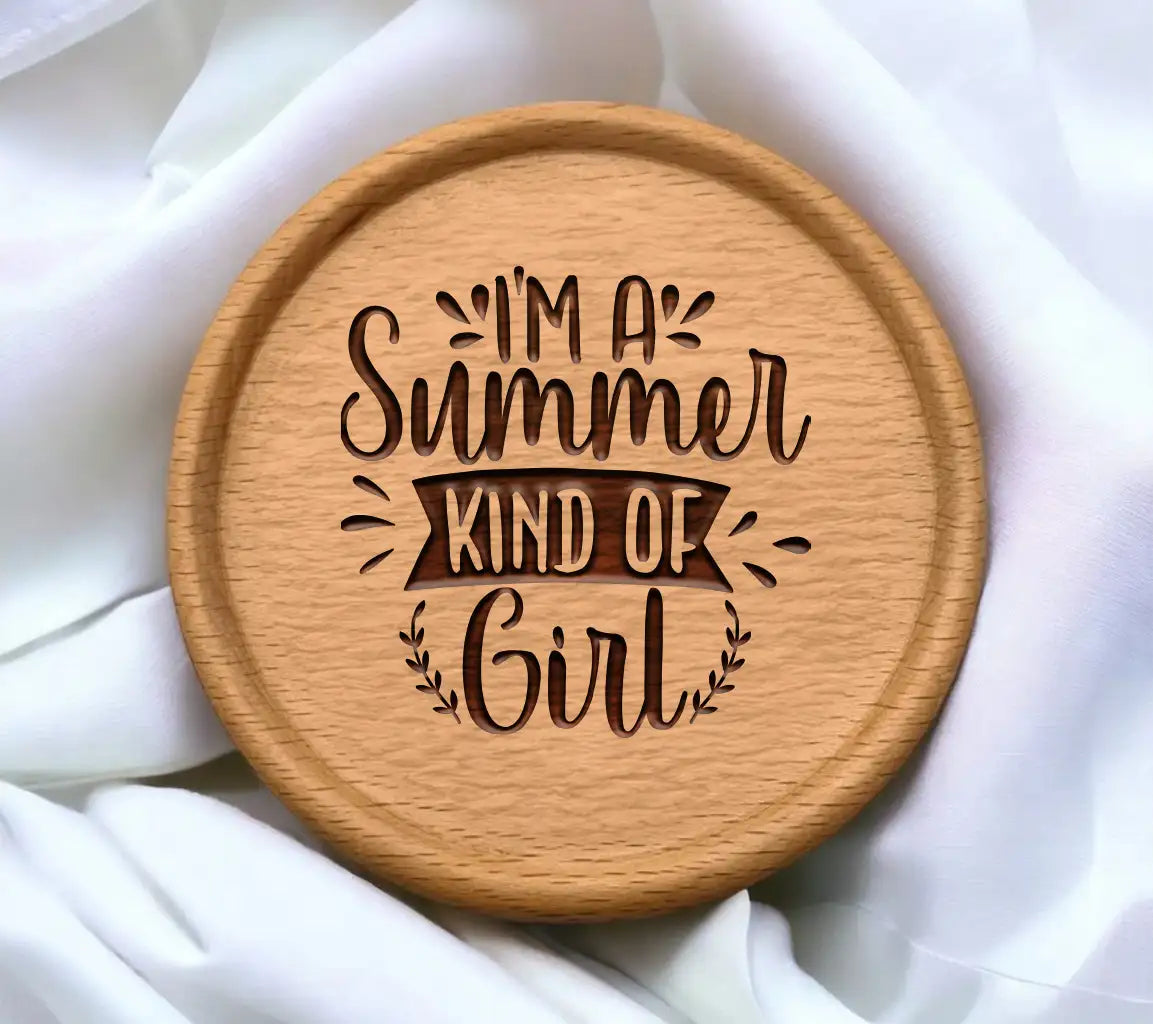 Summer Kind of Girl SVG - Adventure Sign SVG