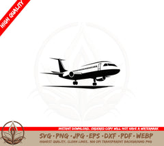 Airplane Landing SVG Cut File  Airplane Landing SVG  Airplane Landing SVG for Cricut  Airplane Landing Digital Download  