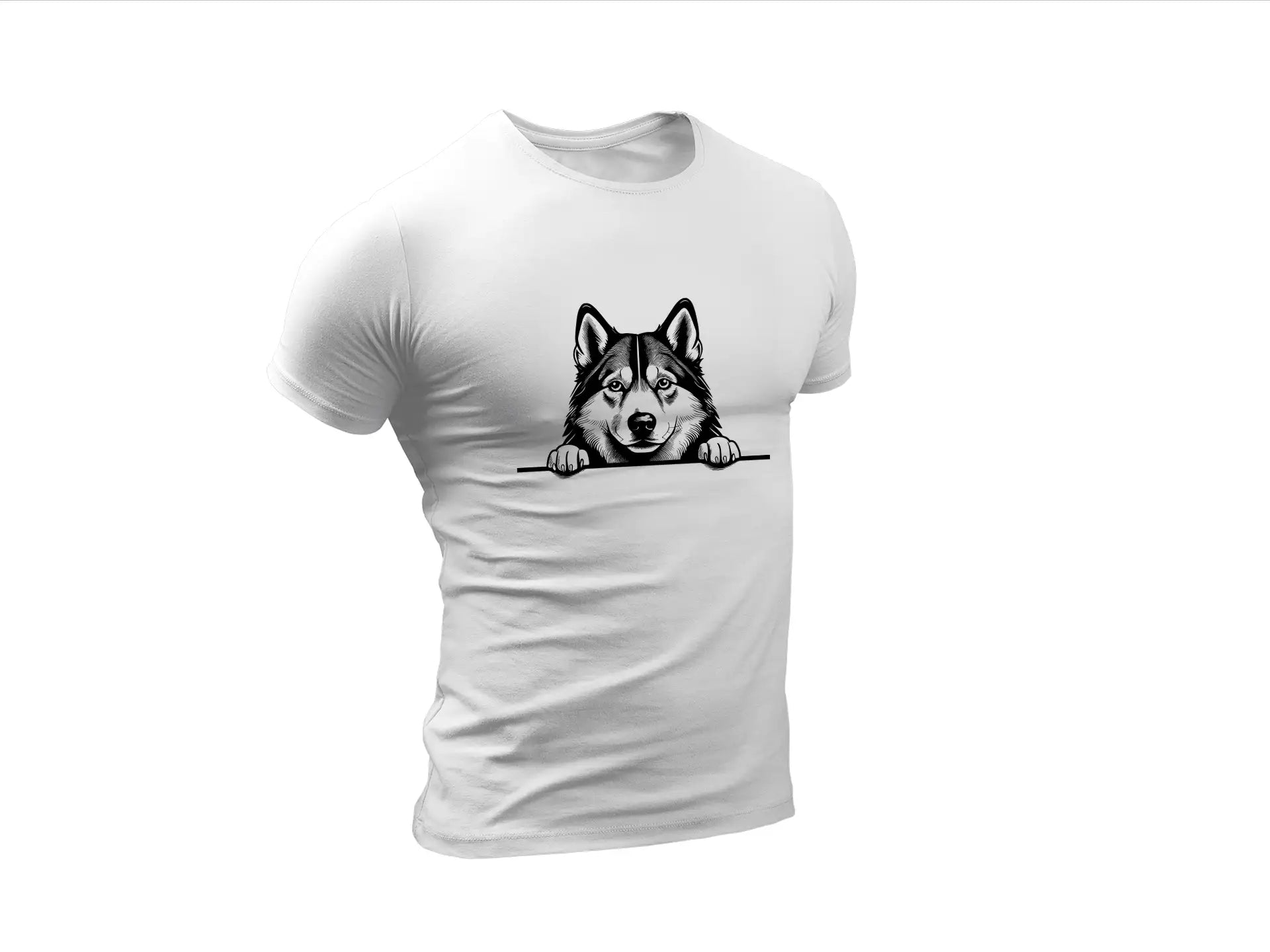  Husky Dog SVG - Alaskan Malamute Paws Forward SVG