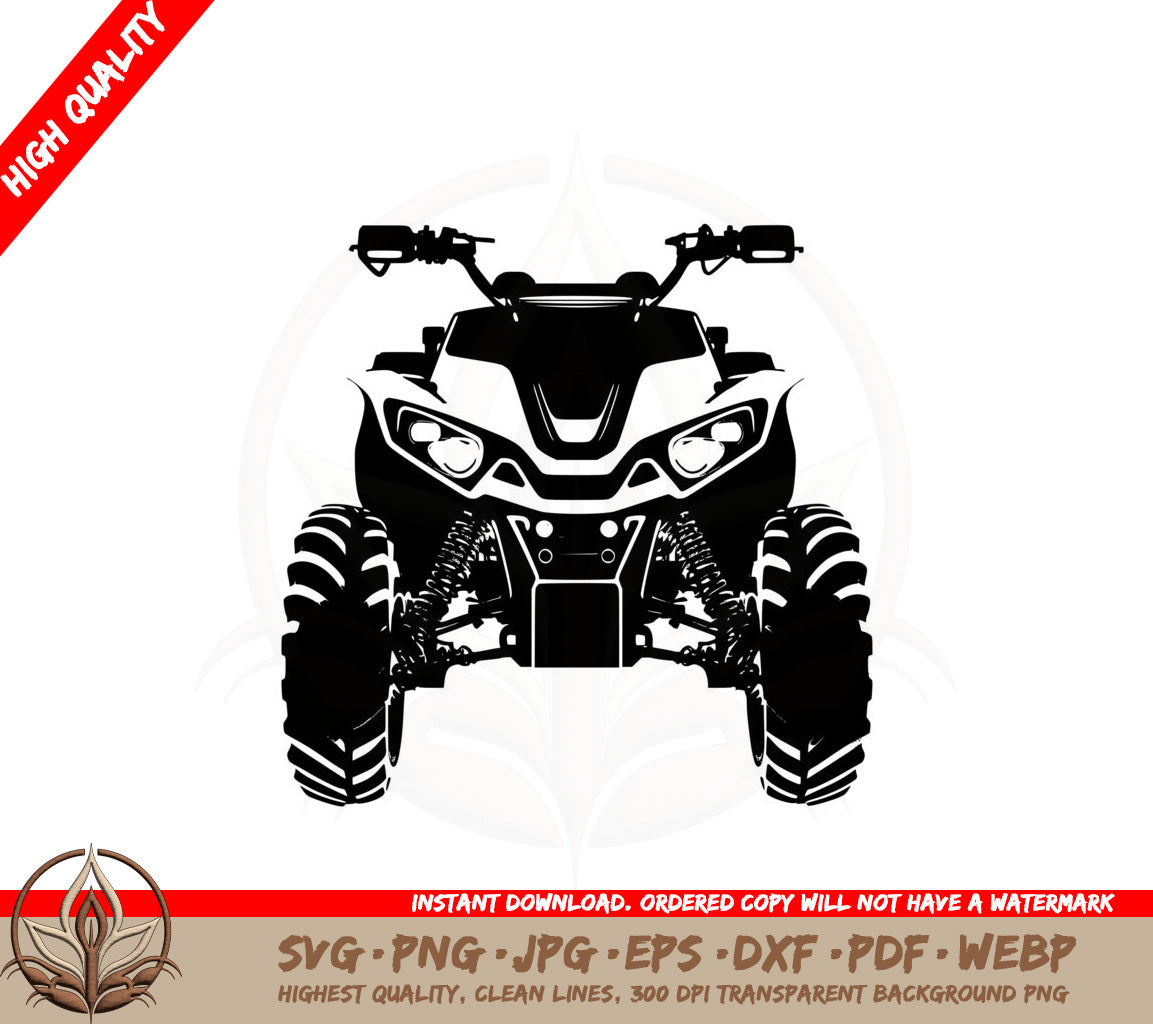 All Terrain Vehicle SVG PNG JPG AI PDF DXF EPS and WebP - Digital Download 