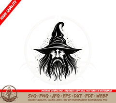 Ancient Warlock SVG Cut File Download 