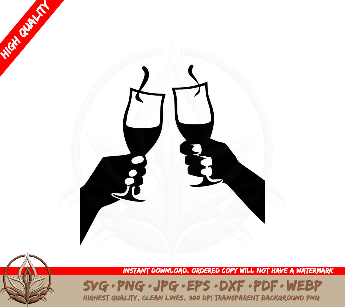 Anniversary Cheers SVG 